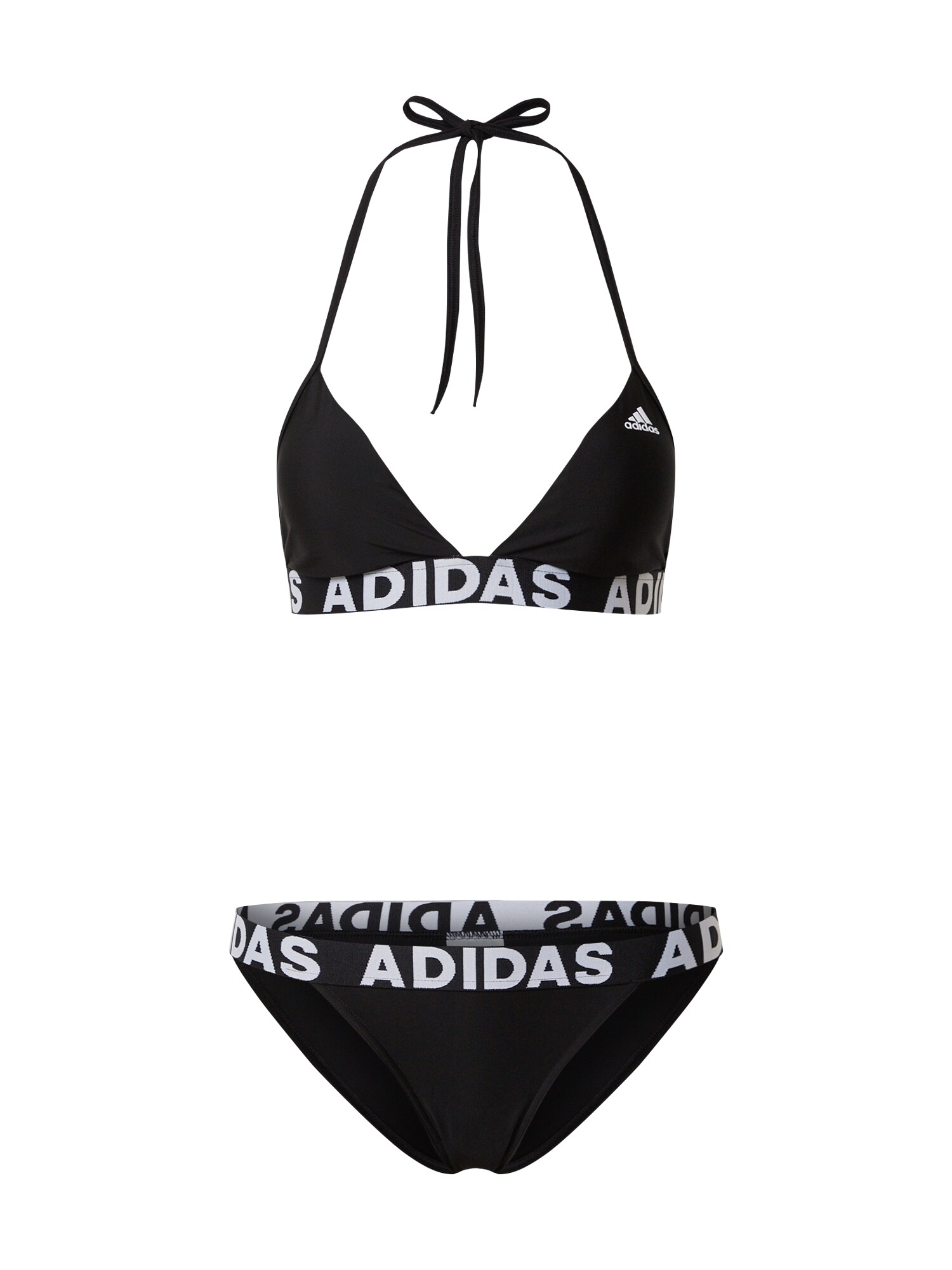 ADIDAS PERFORMANCE Sportinis bikinis  balta / juoda