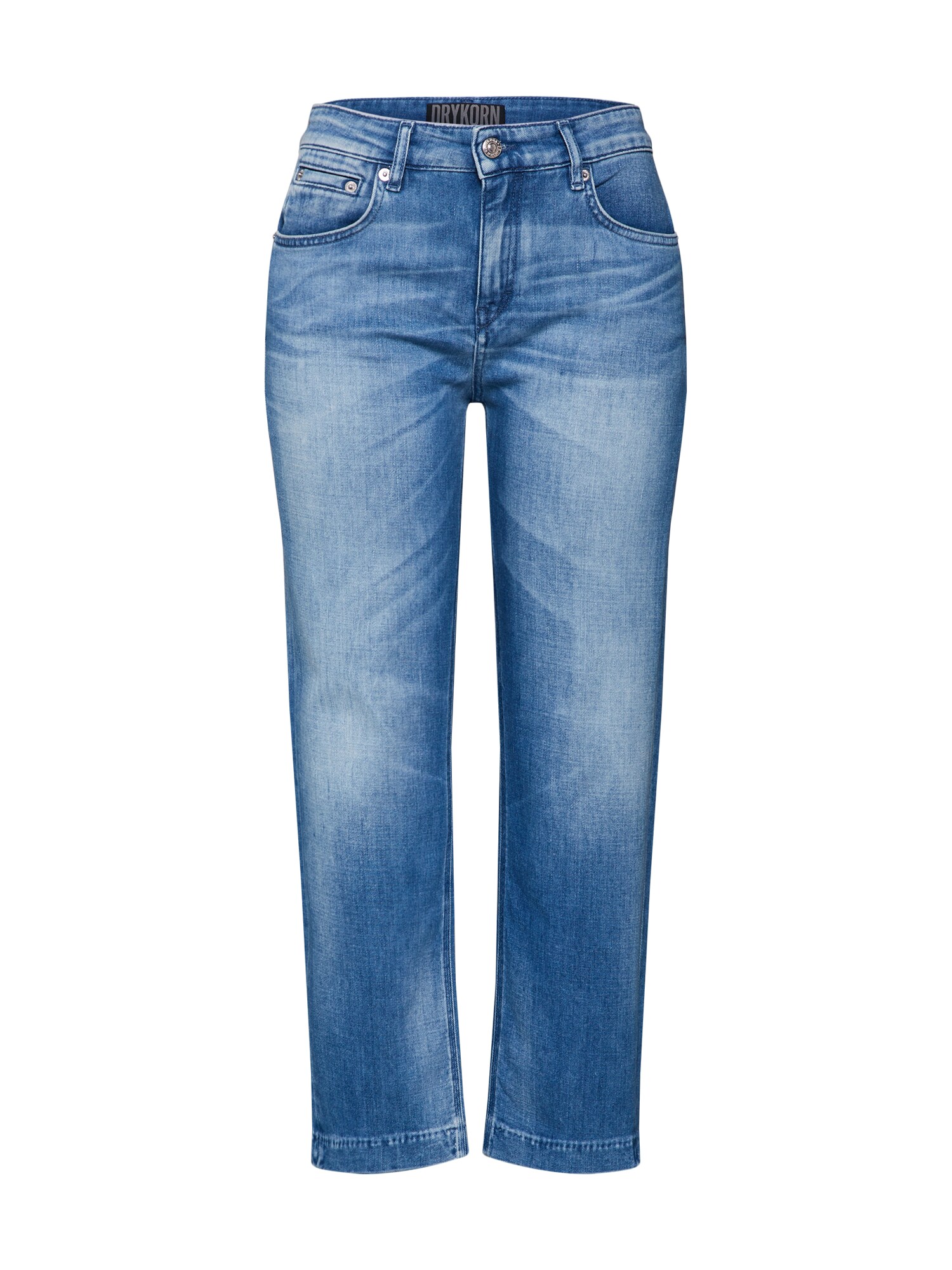 Drykorn Dames Jeans Pass Blauw Denim drykorn kopen in de aanbieding