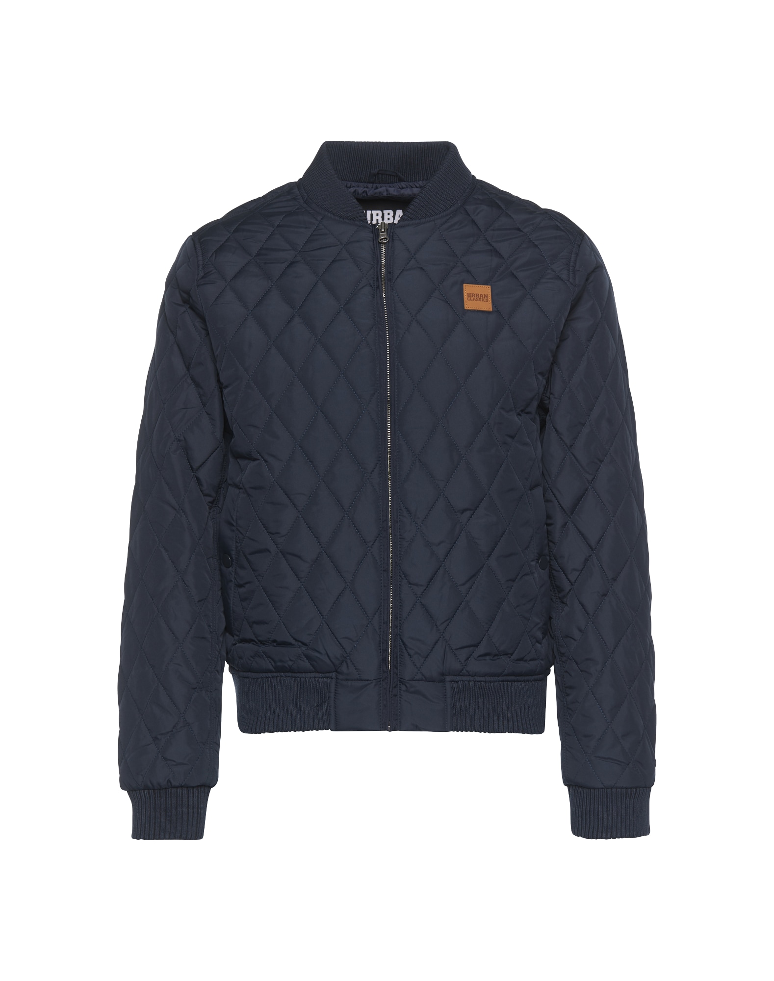 Urban Classics Prechodná bunda 'Diamond Quilt'  námornícka modrá