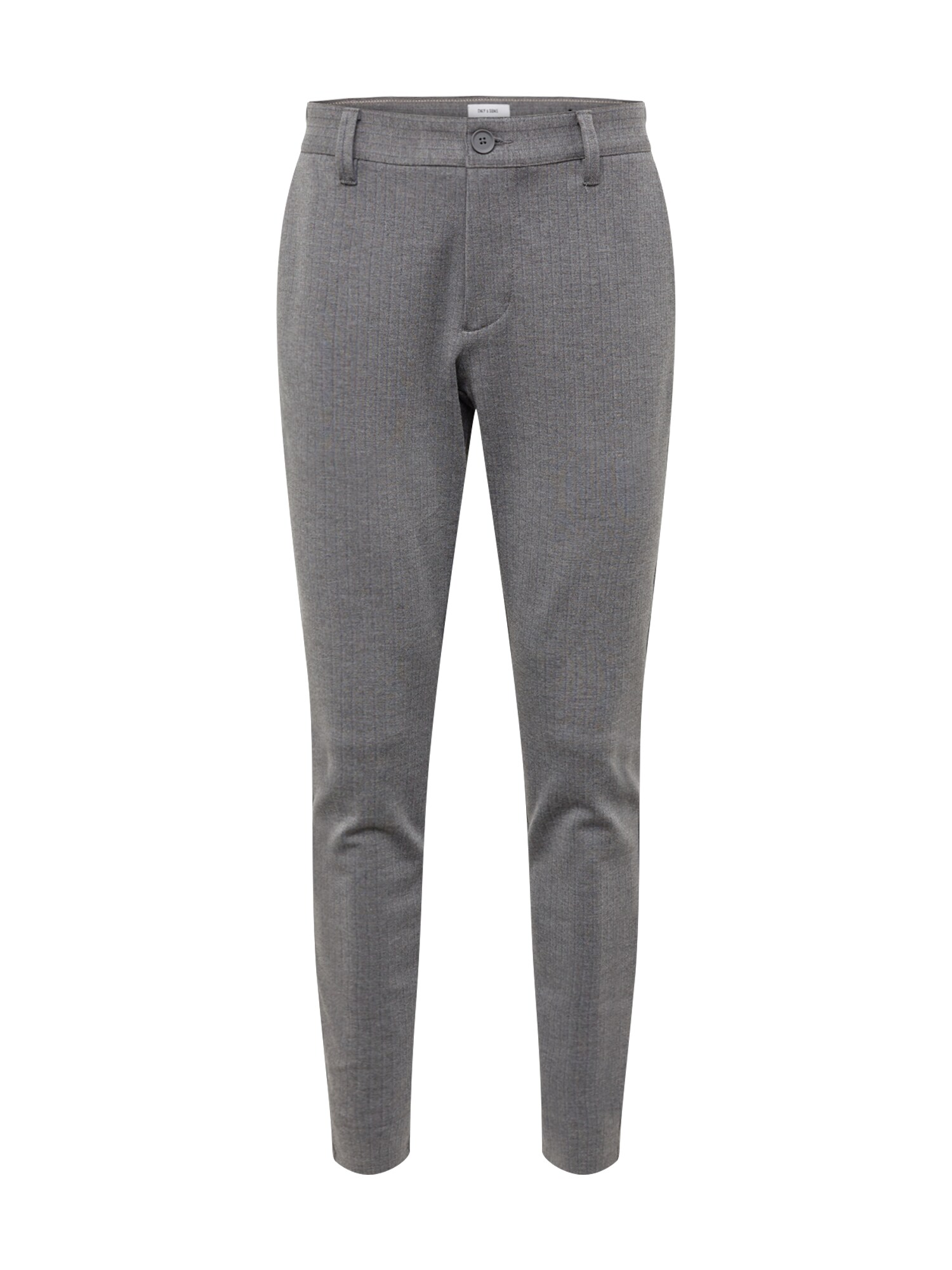 Only & Sons Chino stiliaus kelnės 'onsMARK PANT STRIPE GW 3727 NOOS'  pilka