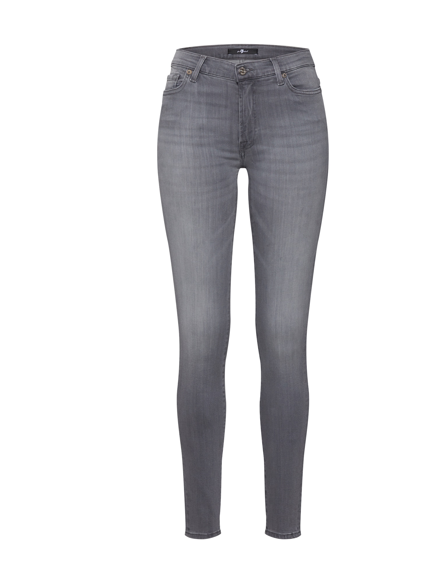 7 for all mankind Traperice 'HW SKINNY SLIM ILLUSION LUXE BLISS'  siva