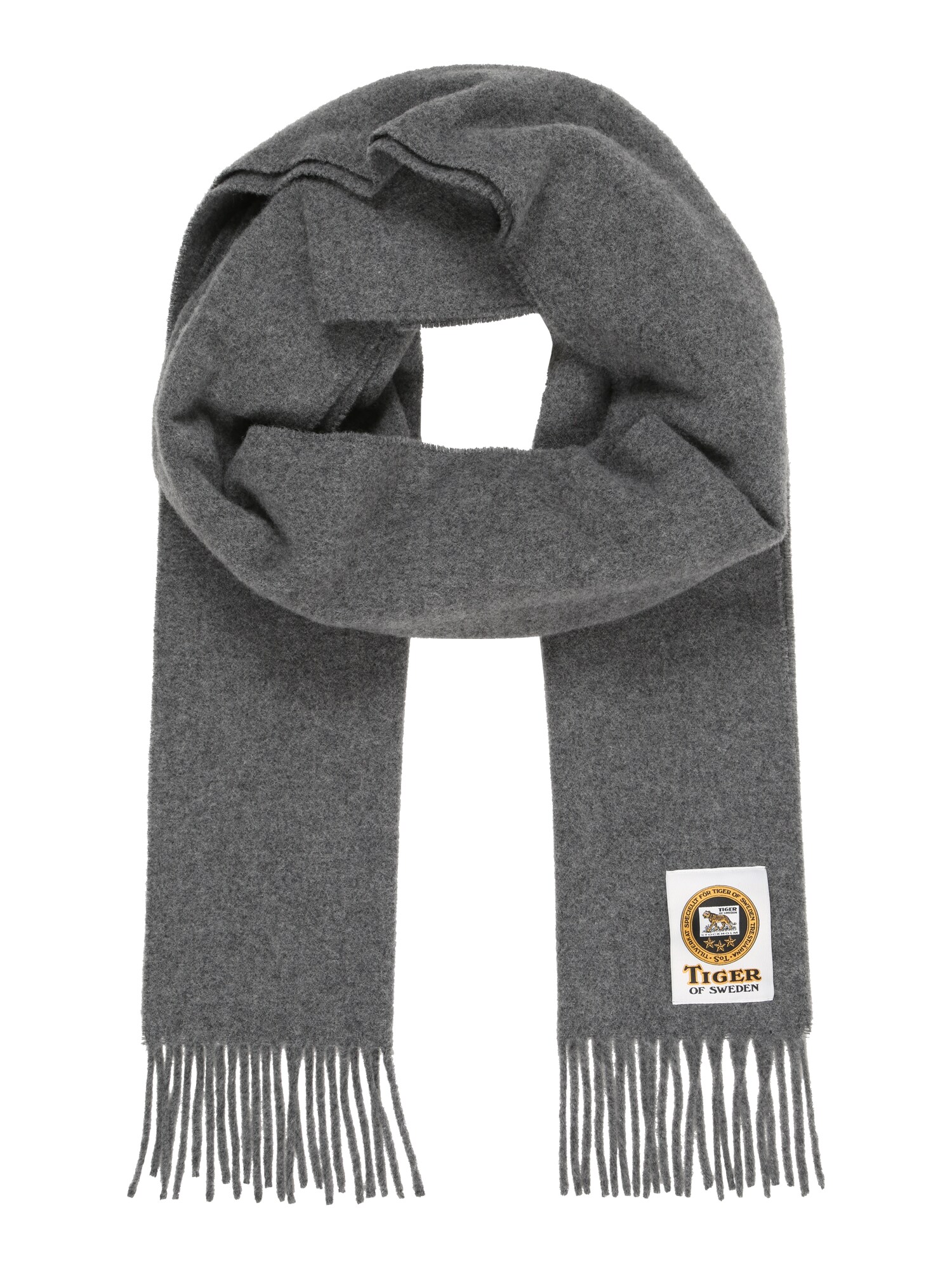 Tiger Of Sweden Heren Sjaal Grijs Gemeleerd tiger of sweden kopen in de aanbieding