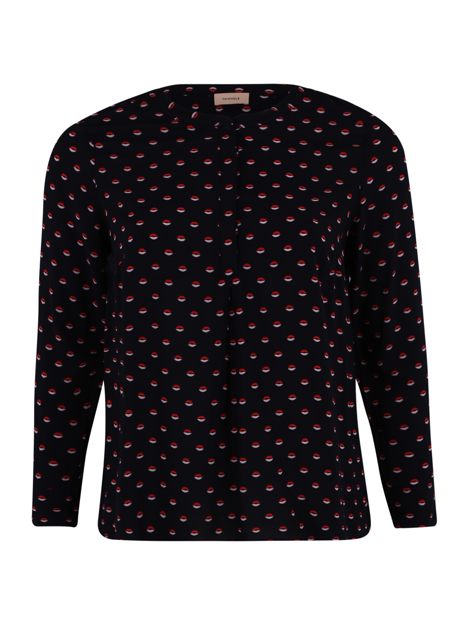 Triangle Dames Blouse Blauw triangle kopen in de aanbieding