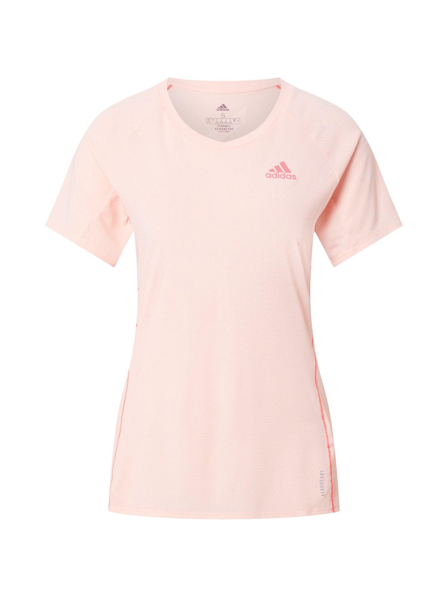 ADIDAS PERFORMANCE Sportiniai marškinėliai 'Runner'  šviesiai rožinė / oranžinė