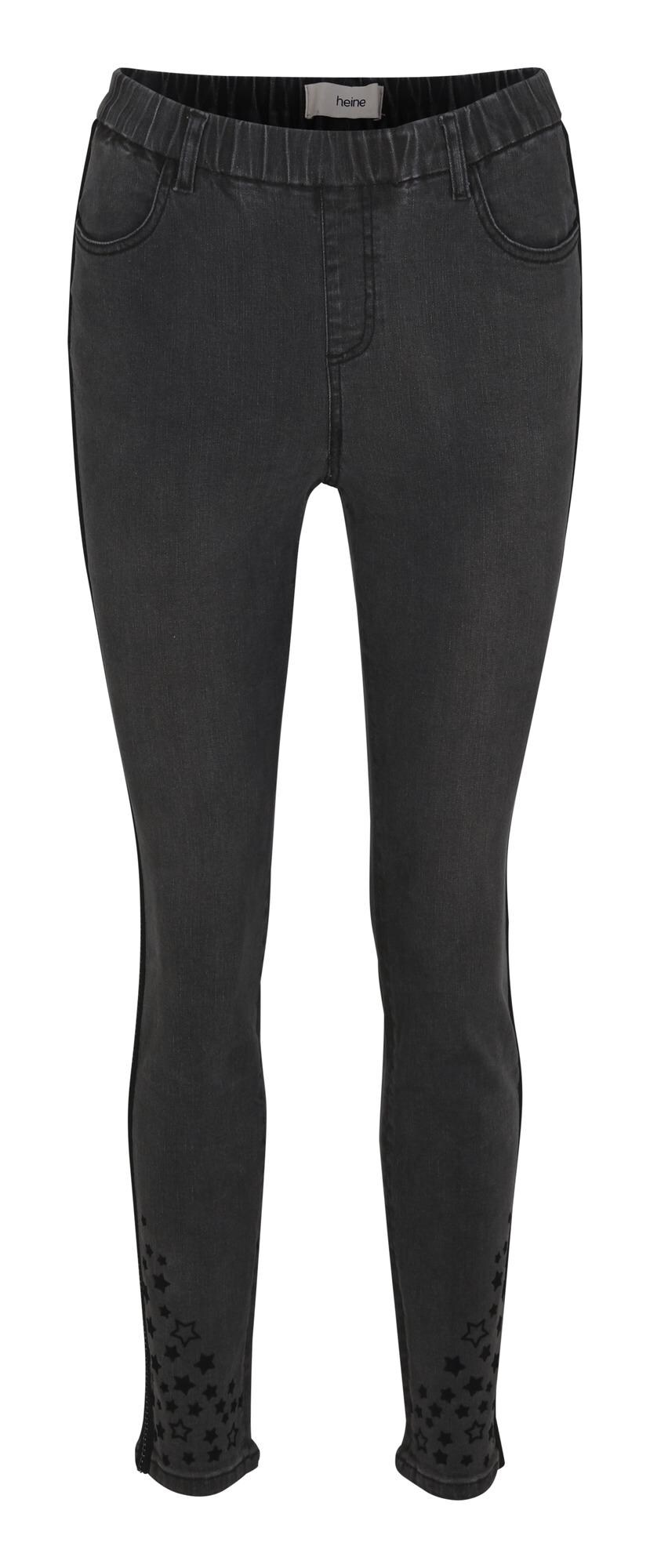 heine Jeggings  negru denim