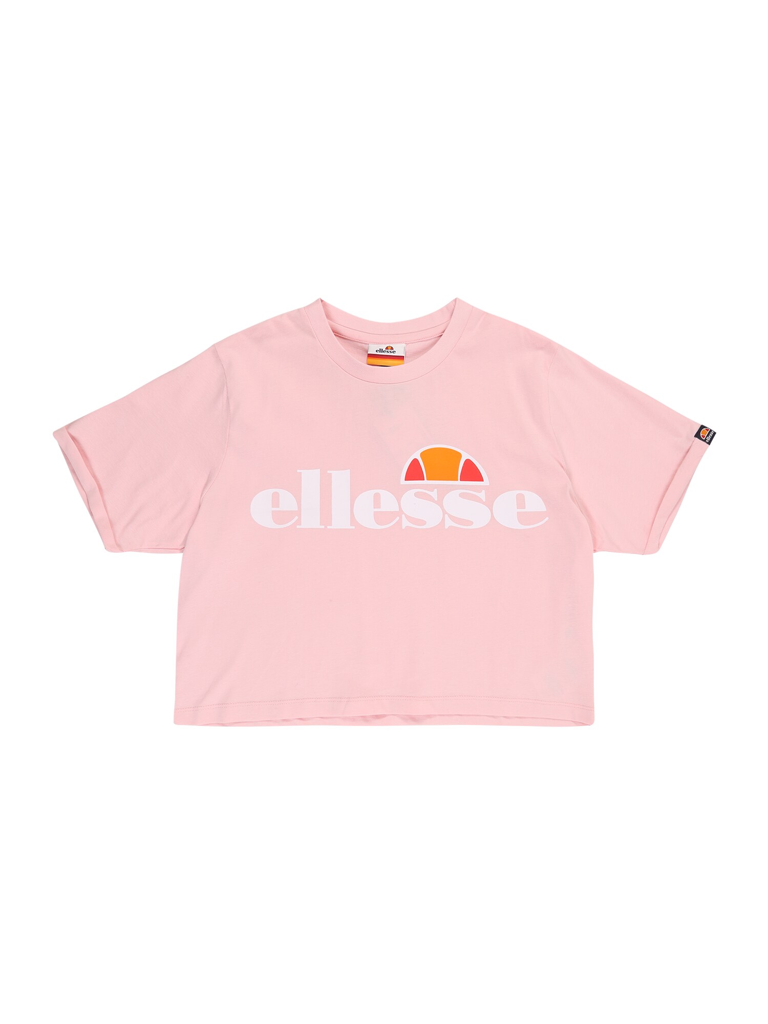 ELLESSE Tričko 'NICKY'  oranžová / ružová / svetločervená / biela