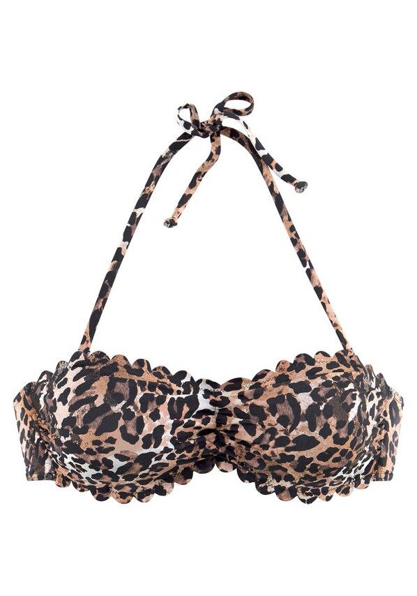 LASCANA, Bikini felső 'Lexa', barna, 1 kép a 4 közül