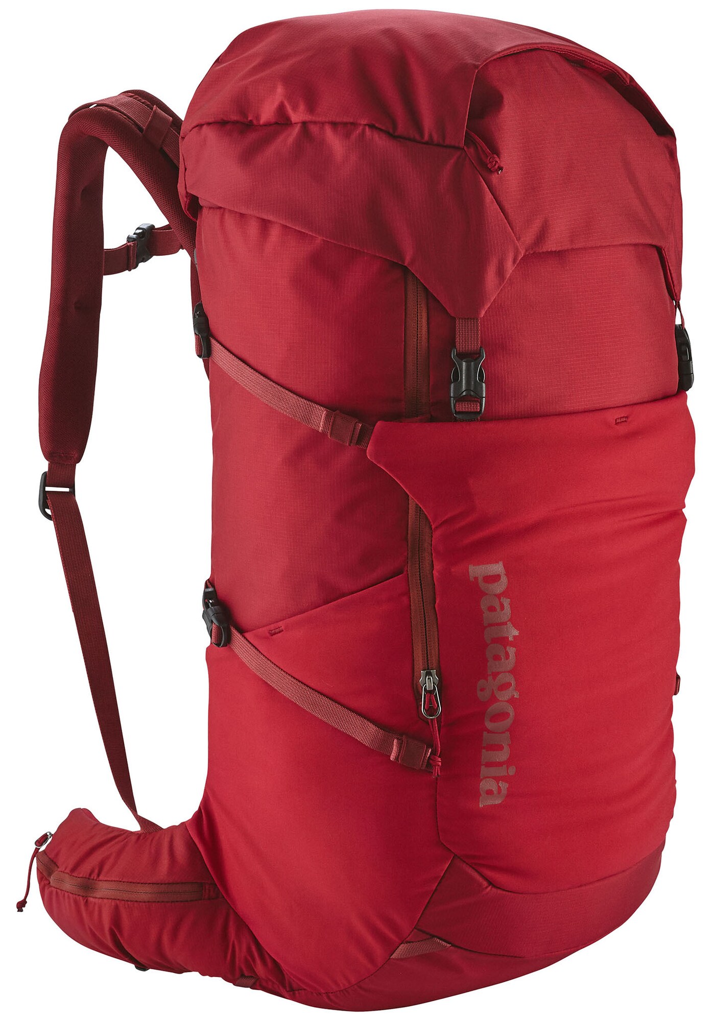 Patagonia Heren Sportrugzak Nine Trails Rood patagonia kopen in de aanbieding