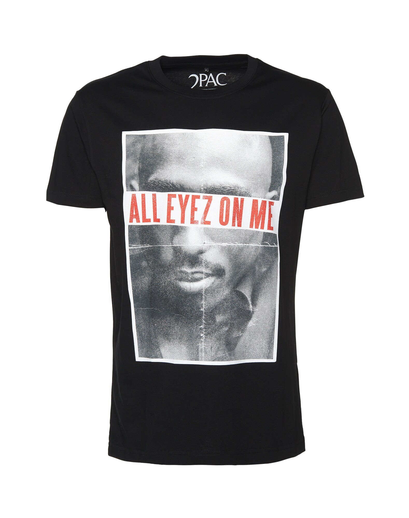 Mister Tee Póló '2Pac All Eyez On Me'  fekete akciós termékkép 1