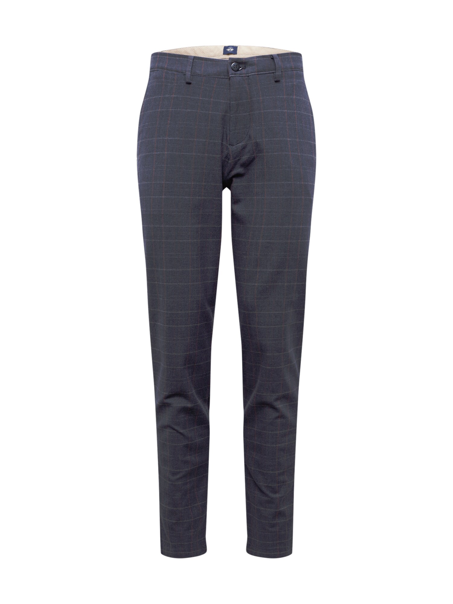 Dockers Chino stiliaus kelnės 'SMART 360 FLEX'  vyno raudona spalva / tamsiai mėlyna / pilka