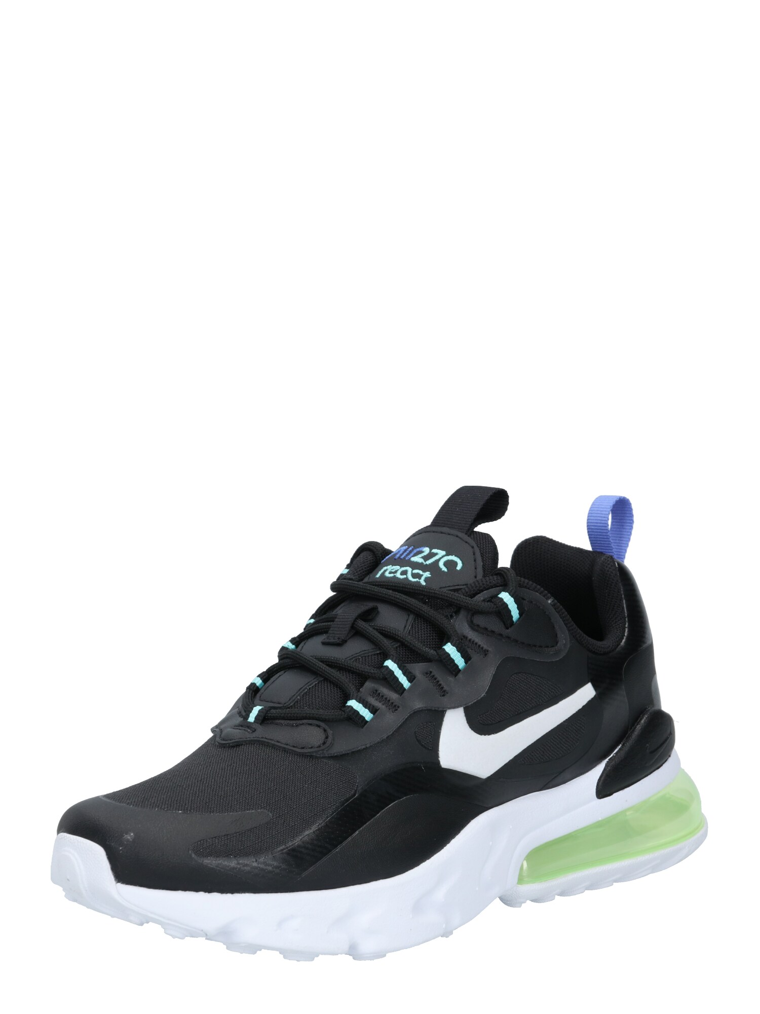 Nike Sportswear Sportbačiai 'Air Max 270 React'  juoda / balta
