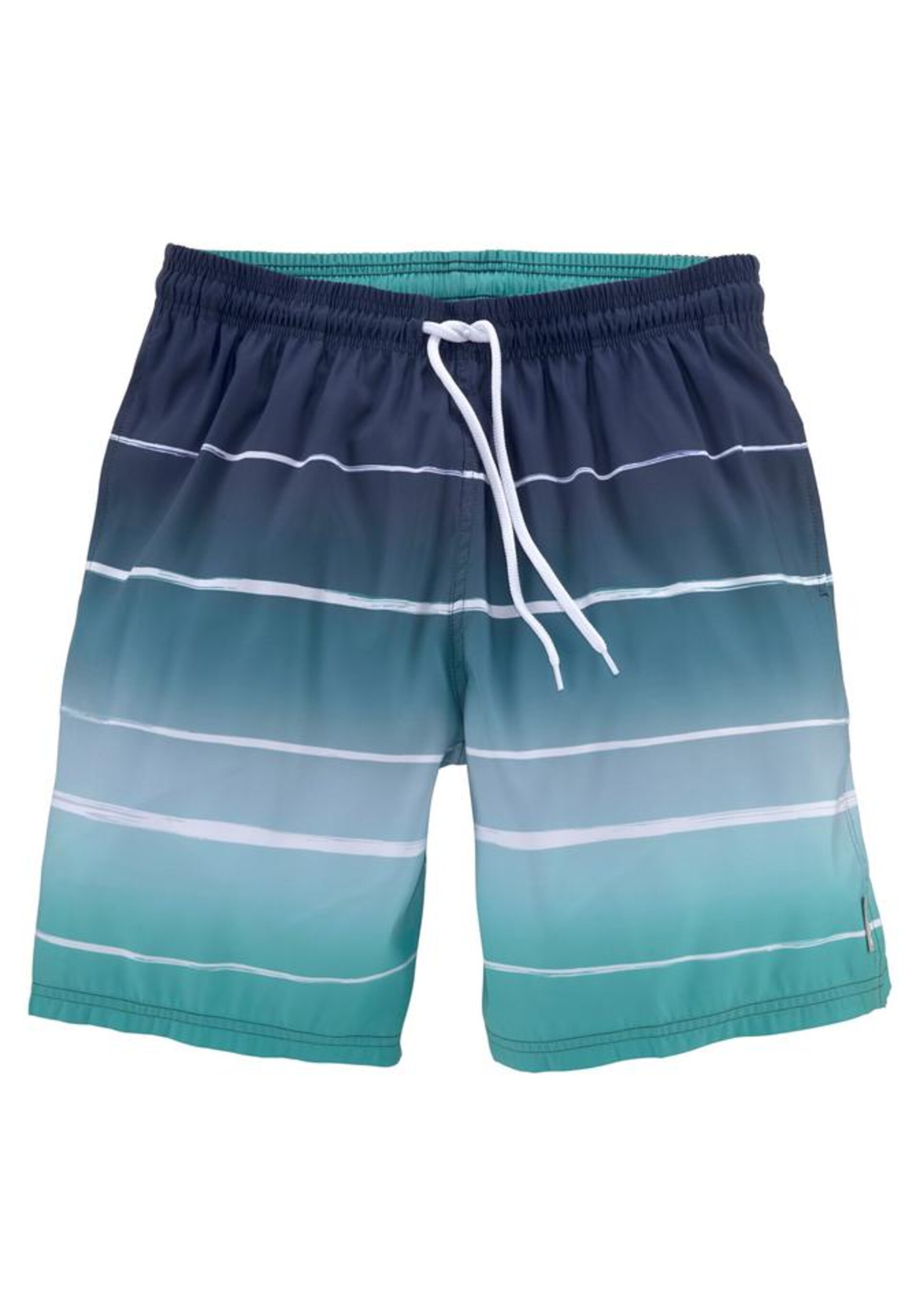 BENCH Boardshorts marinblå / turkos / duvblå herr