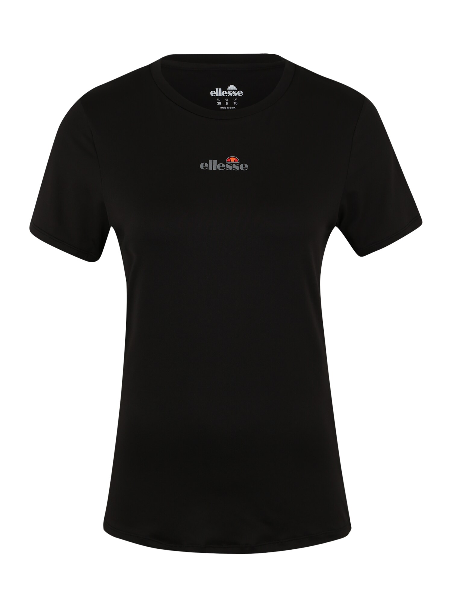 Ellesse Dames Functioneel Shirt Grijs Sinaasappel Rood Zwart ellesse kopen in de aanbieding