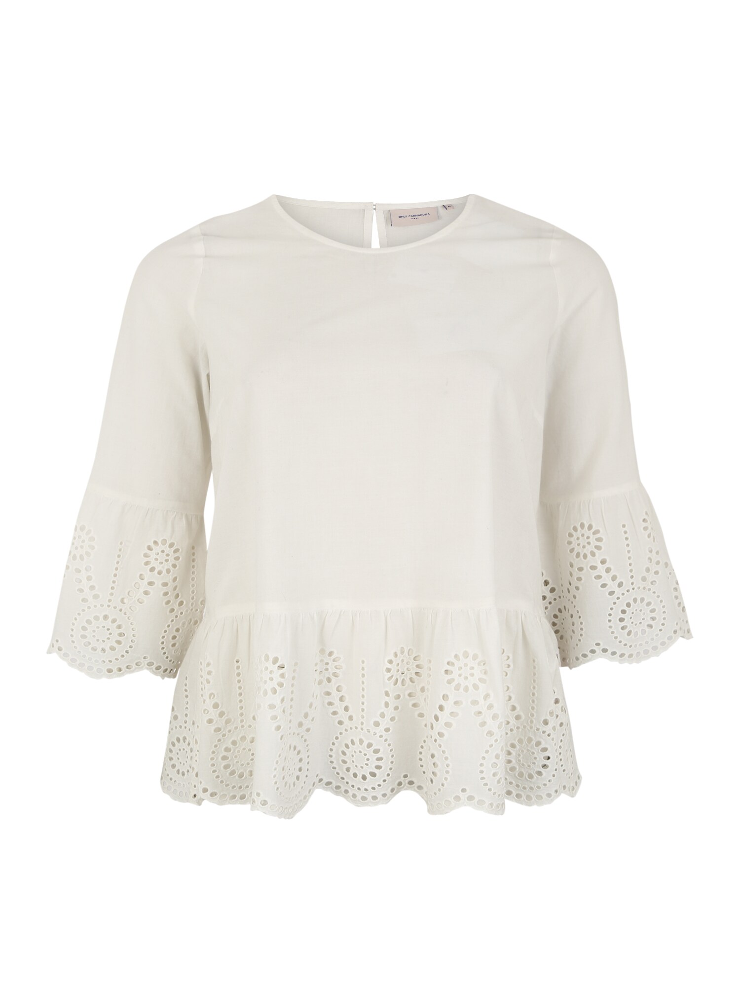 Only Carmakoma Dames Shirt Santafe Wit only carmakoma kopen in de aanbieding