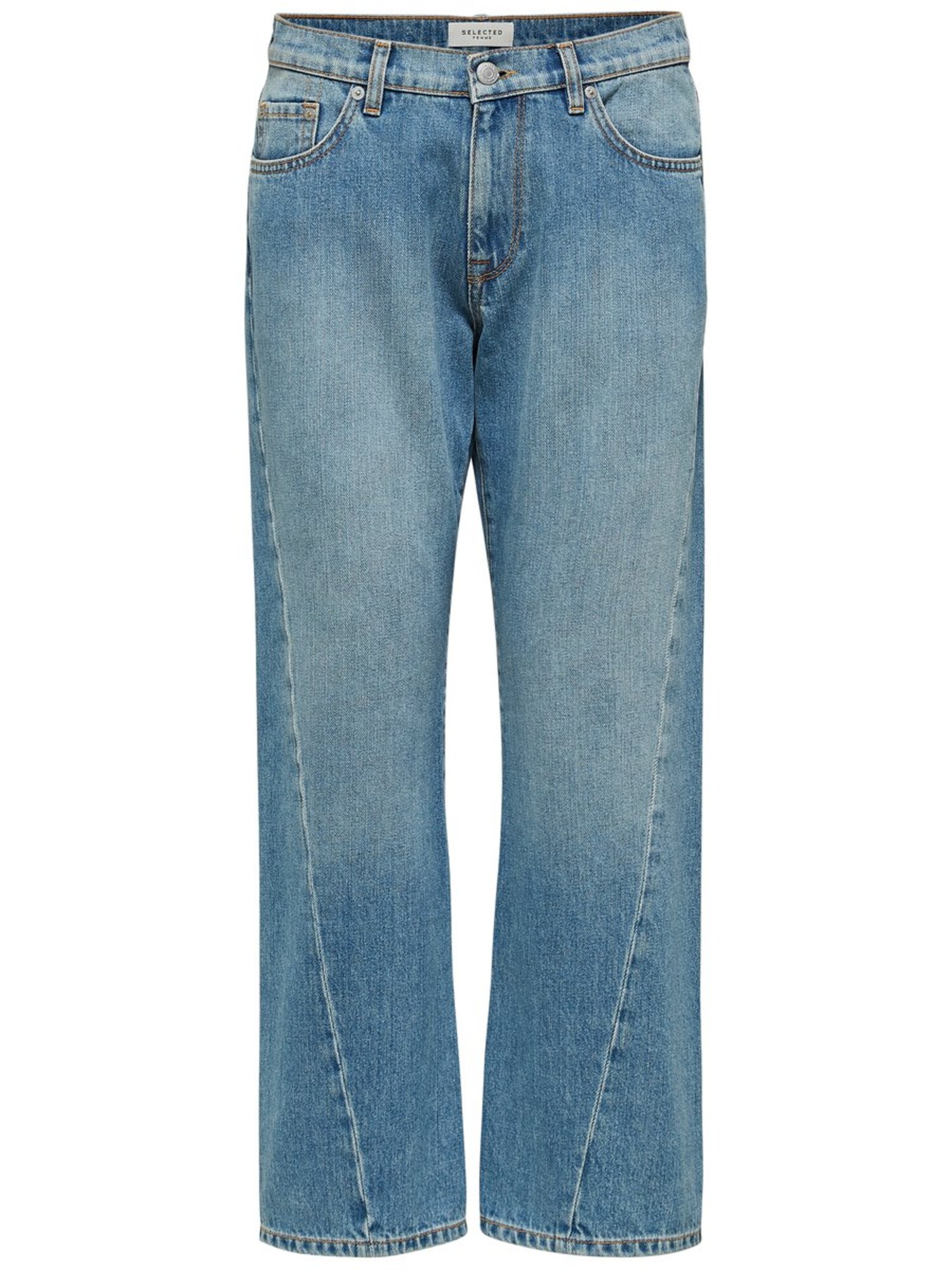 Selected Femme Dames Jeans Lichtblauw selected femme kopen in de aanbieding