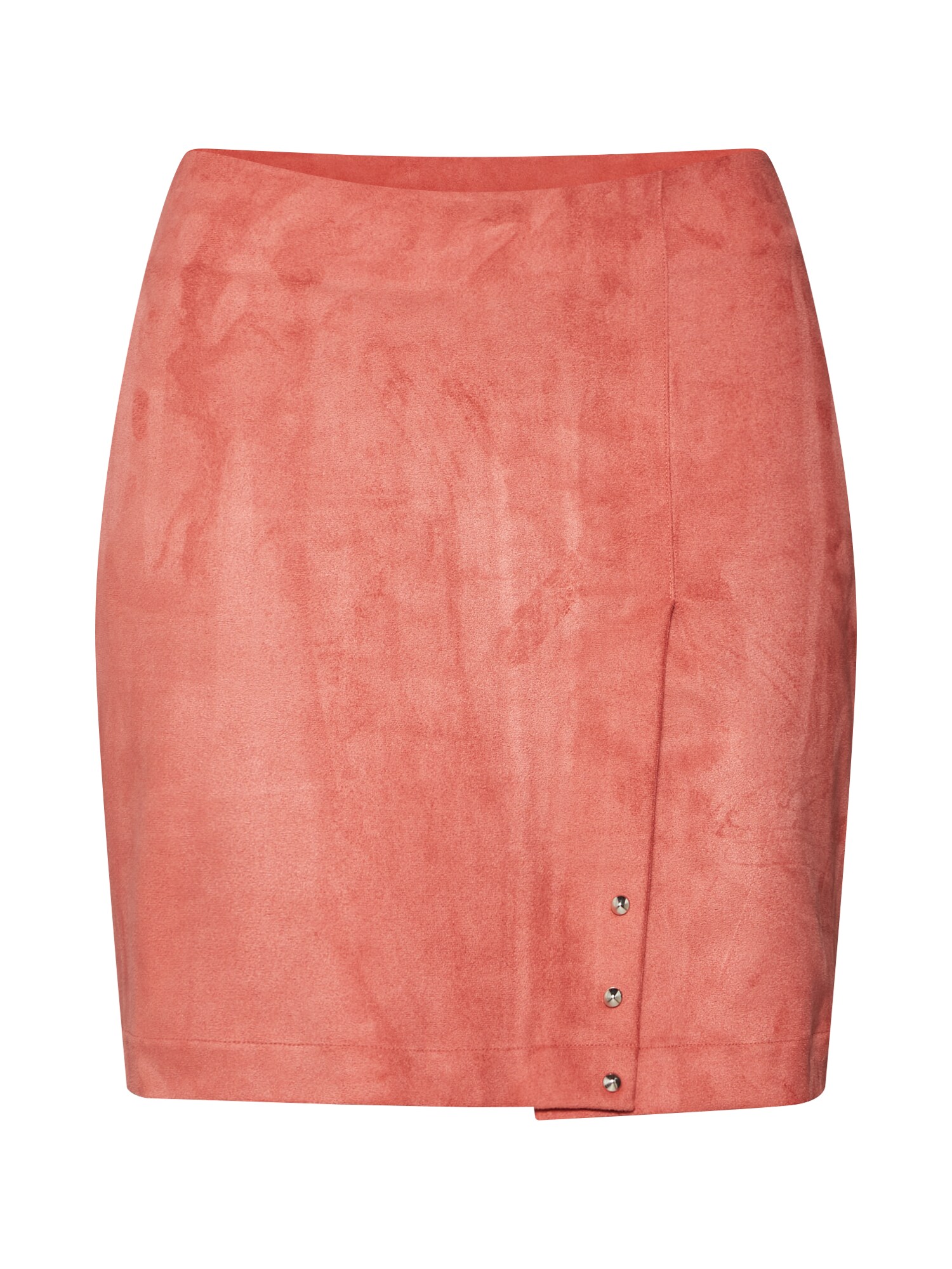 Pop Copenhagen Sijonas 'Peach Skin Mini Skirt'  oranžinė