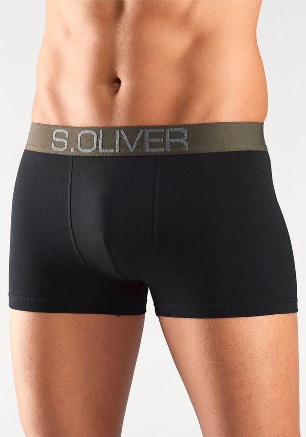 s.Oliver, Boxeralsók, fekete, 5 kép a 5 közül