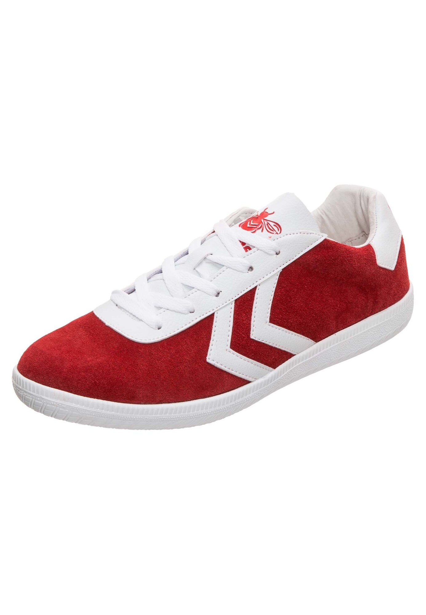 Hummel Heren Sportschoen Off Field Rood Wit hummel kopen in de aanbieding