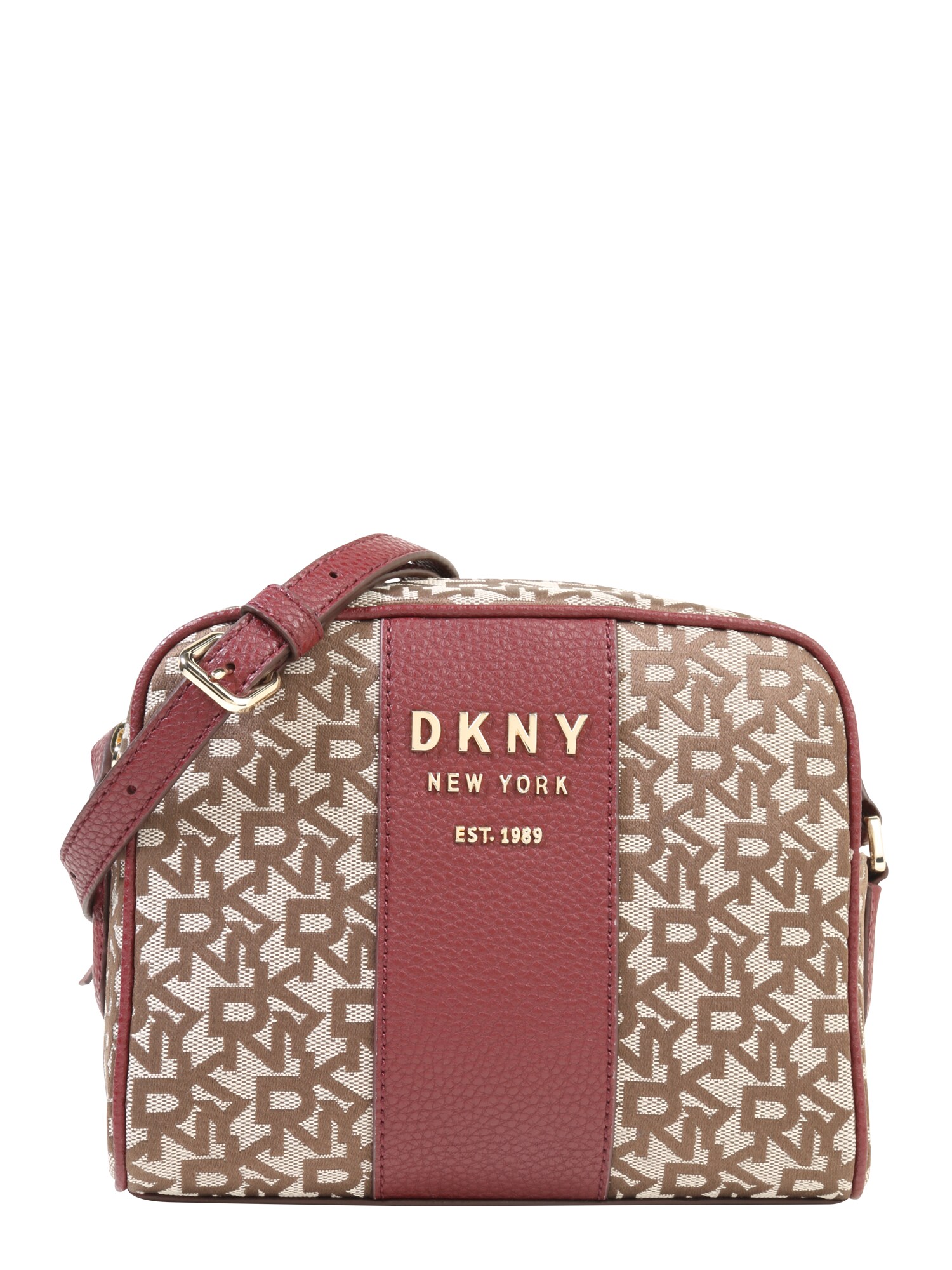 Dkny Dames Schoudertas Beige dkny kopen in de aanbieding