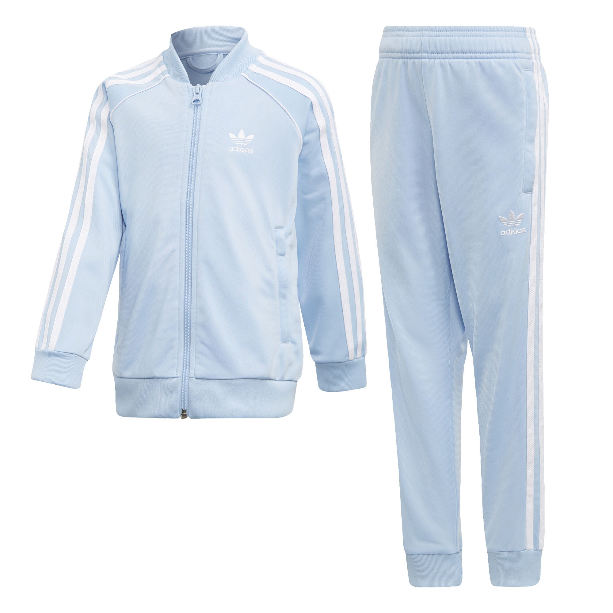 Adidas Originals Meisjes Set Lichtblauw adidas originals kopen in de aanbieding