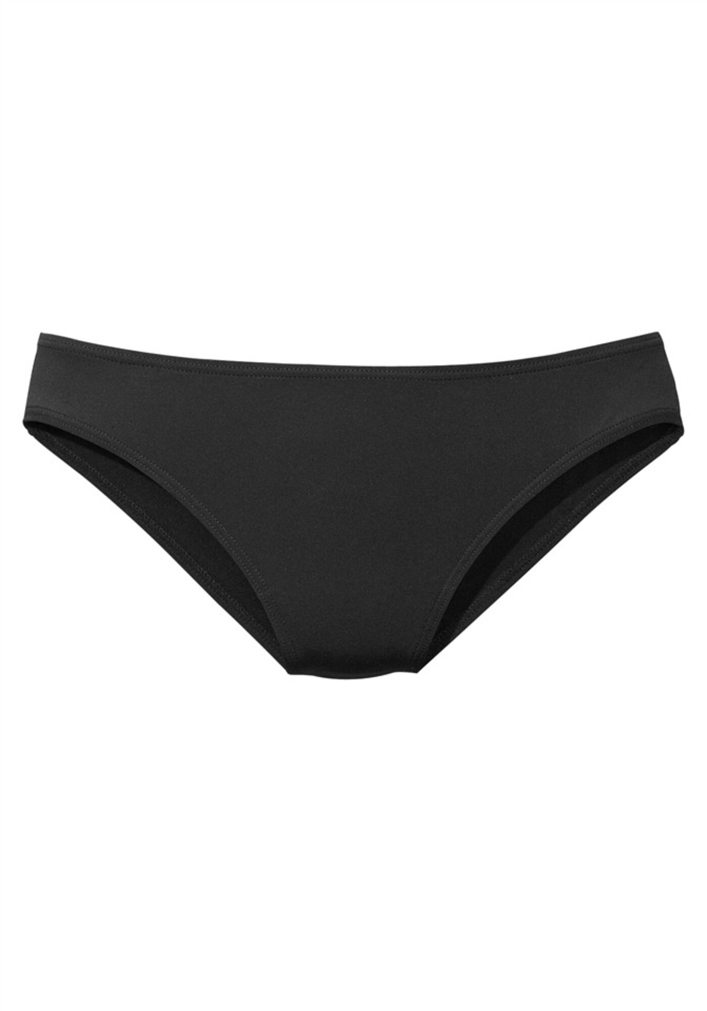 LASCANA Bikinio kelnaitės 'Dressy'  juoda