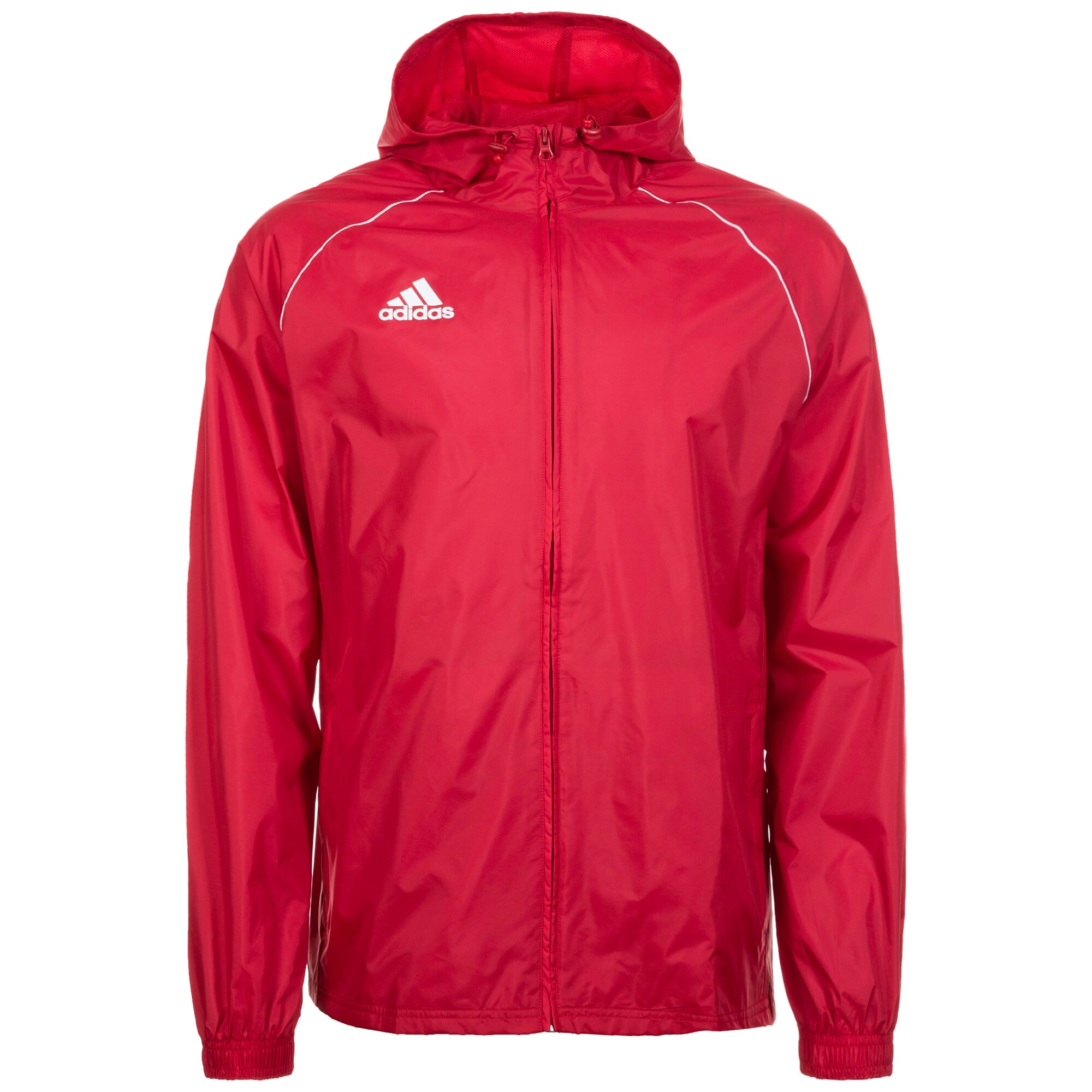 Adidas Performance Heren Sportjas Core 18 Rood adidas performance kopen in de aanbieding