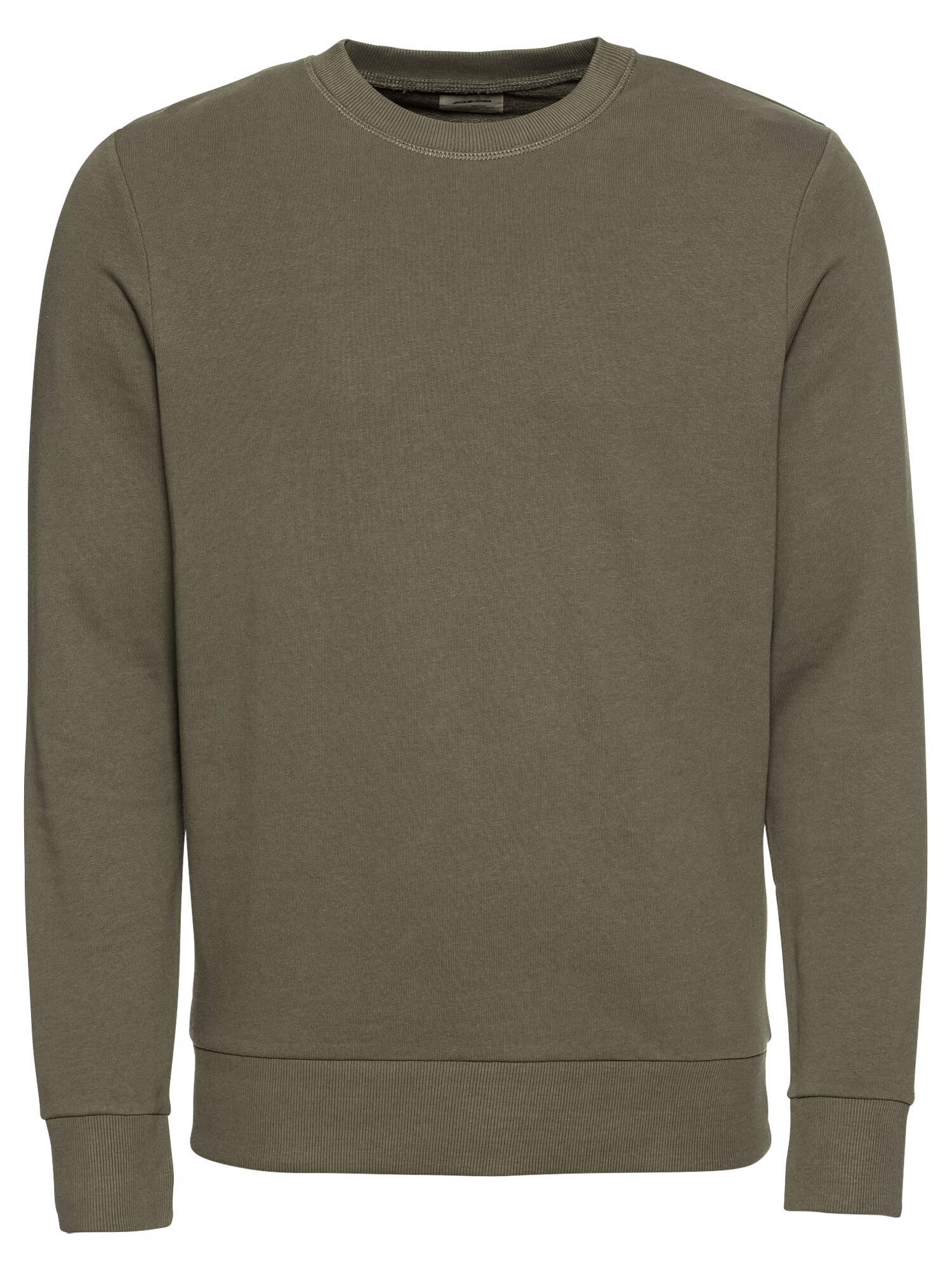 Jack And Jones Heren Sweatshirt Groen Olijfgroen jack and jones kopen in de aanbieding