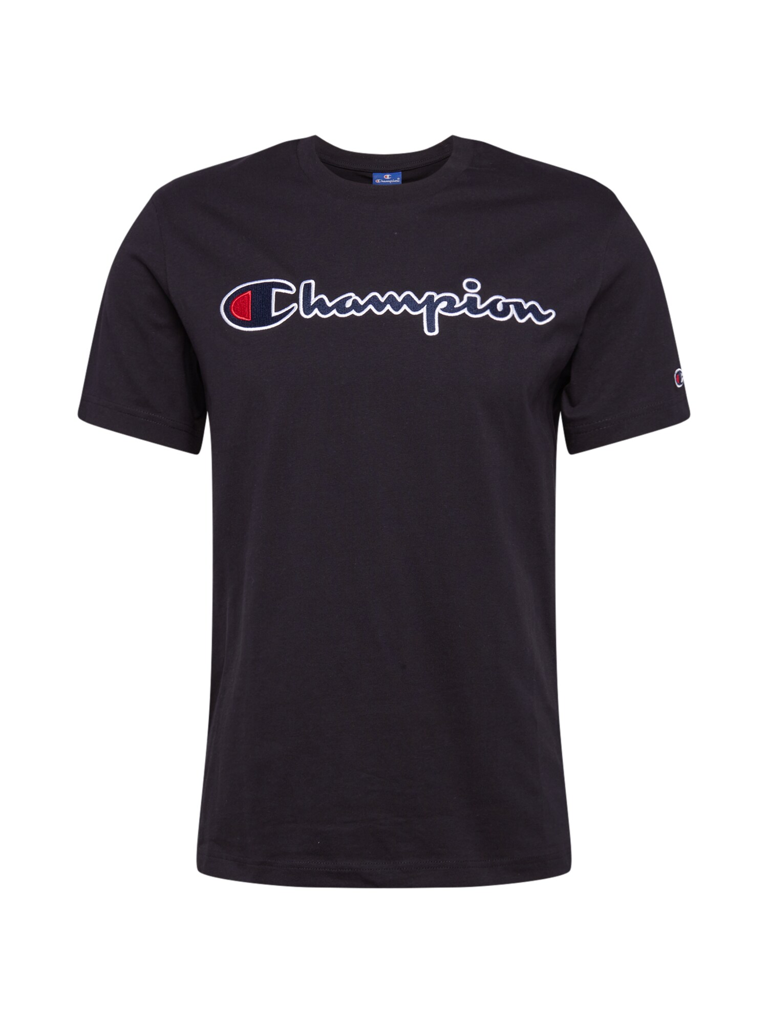 Champion Authentic Athletic Apparel Marškinėliai  juoda / balta / raudona / tamsiai mėlyna