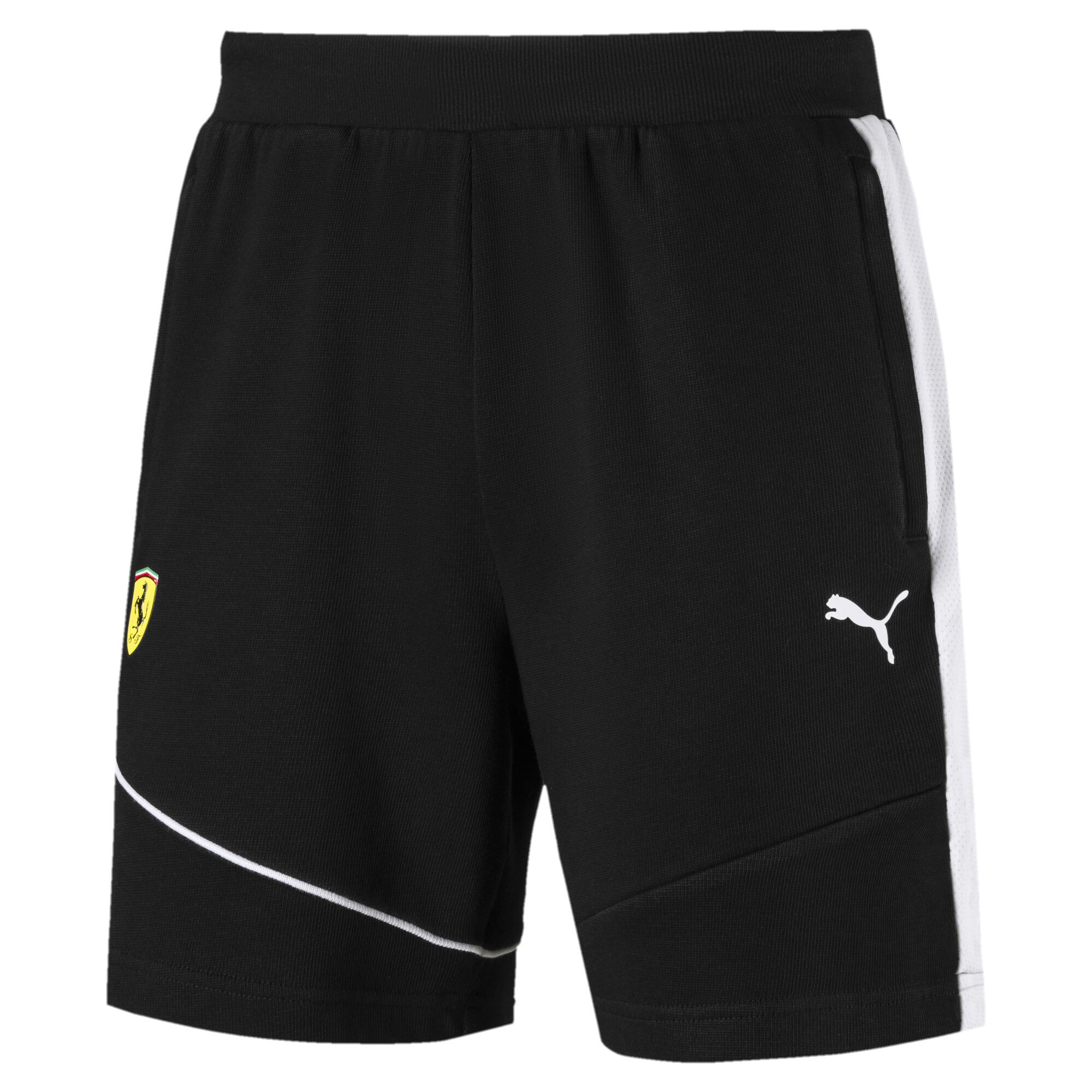 Puma Heren Broek Ferrari Zwart Wit puma kopen in de aanbieding