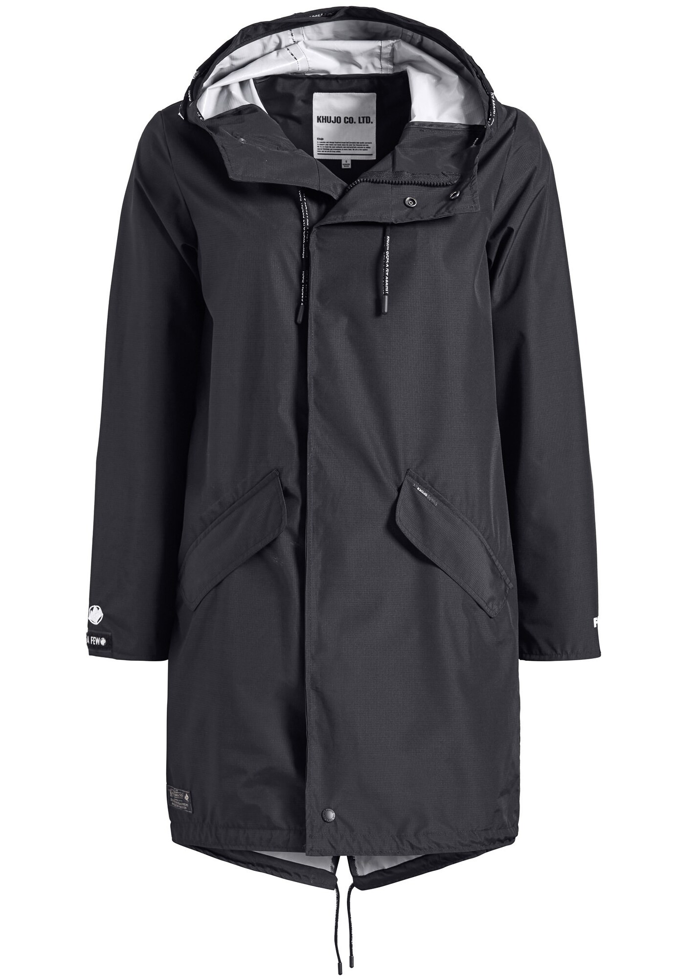 Khujo Dames Tussenparka Annklea Zwart khujo kopen in de aanbieding