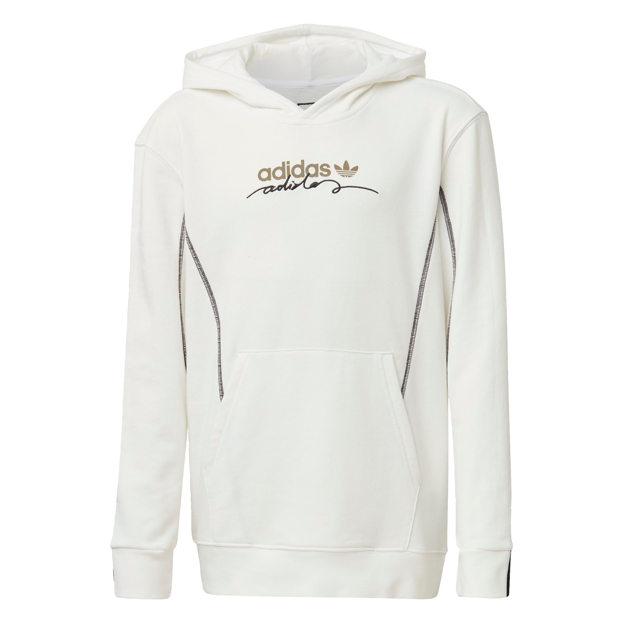 ADIDAS ORIGINALS Megztinis  balkšva / juoda / gelsvai pilka spalva