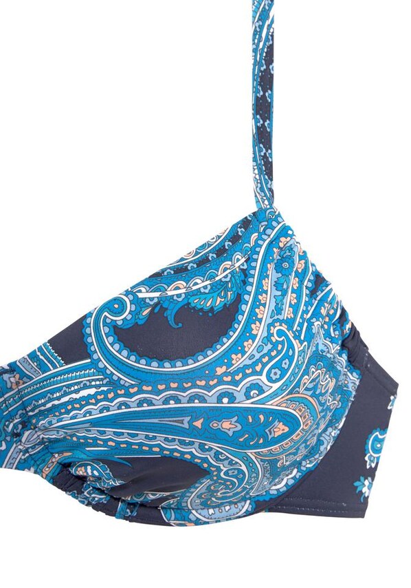 LASCANA, Bikini felső 'Boho', kék, 3 kép a 4 közül