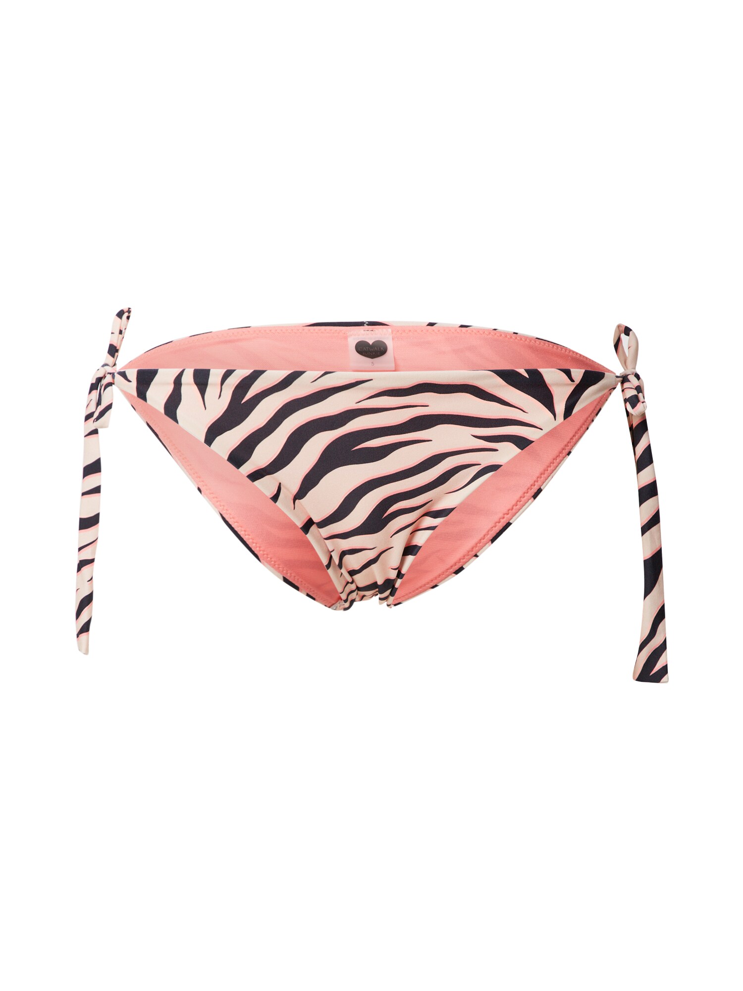 CATWALK JUNKIE Bikinio kelnaitės 'S SUNNY ZEBRA BOTTOM '  ruda / smėlio
