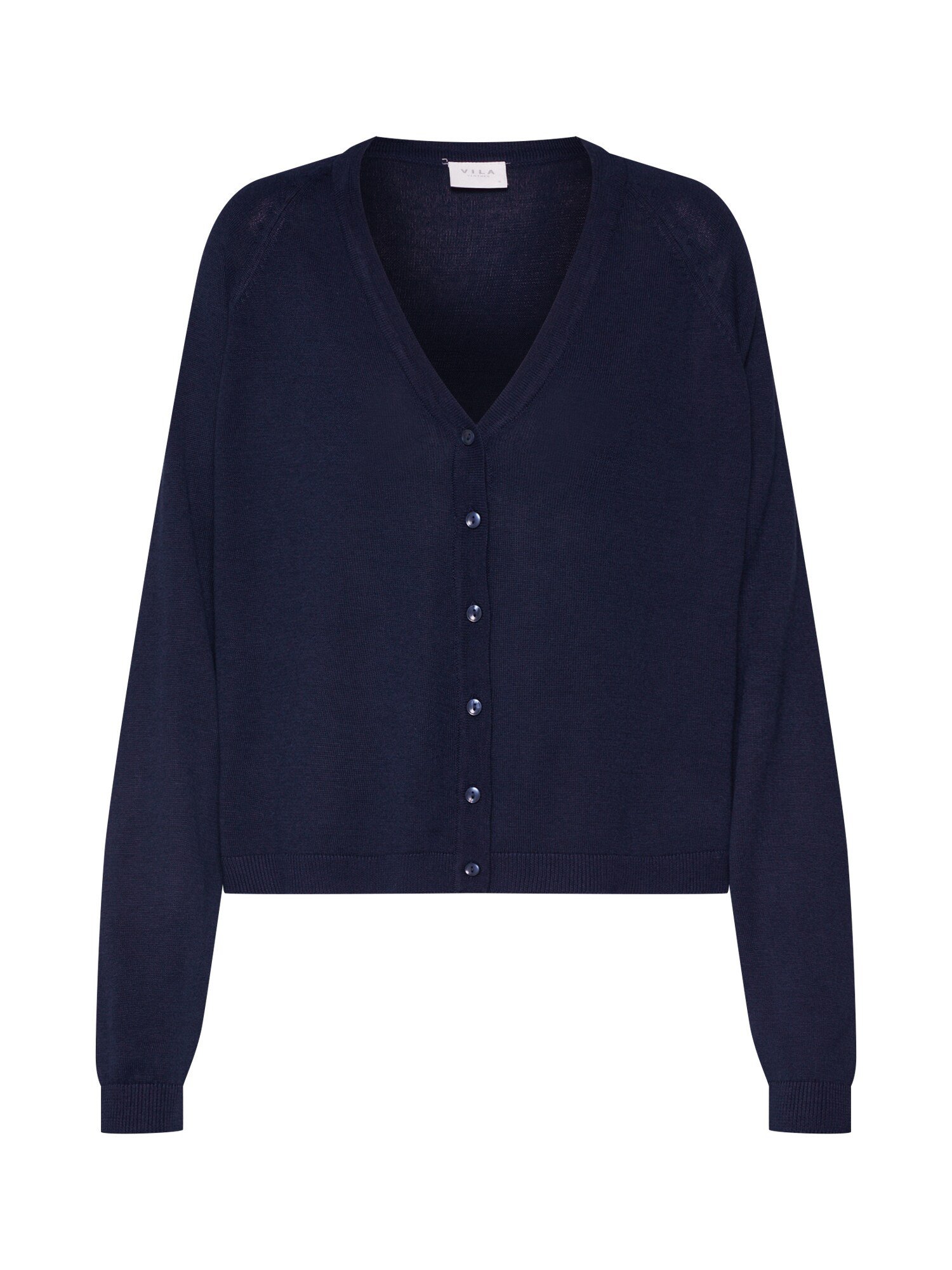 Vila Dames Gebreid Vest Vilesly Navy vila kopen in de aanbieding