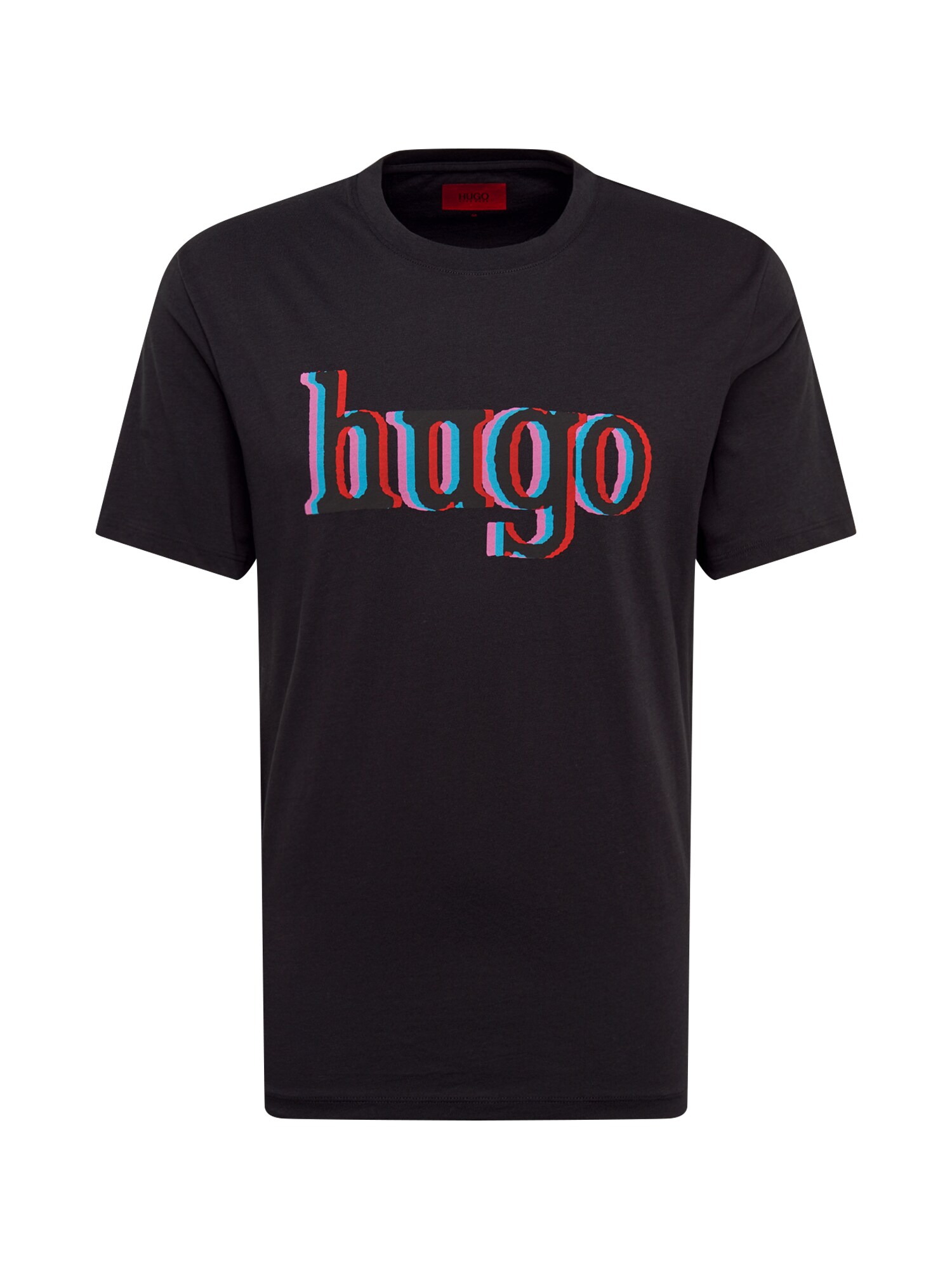 HUGO Marškinėliai 'Dontrol'  juoda