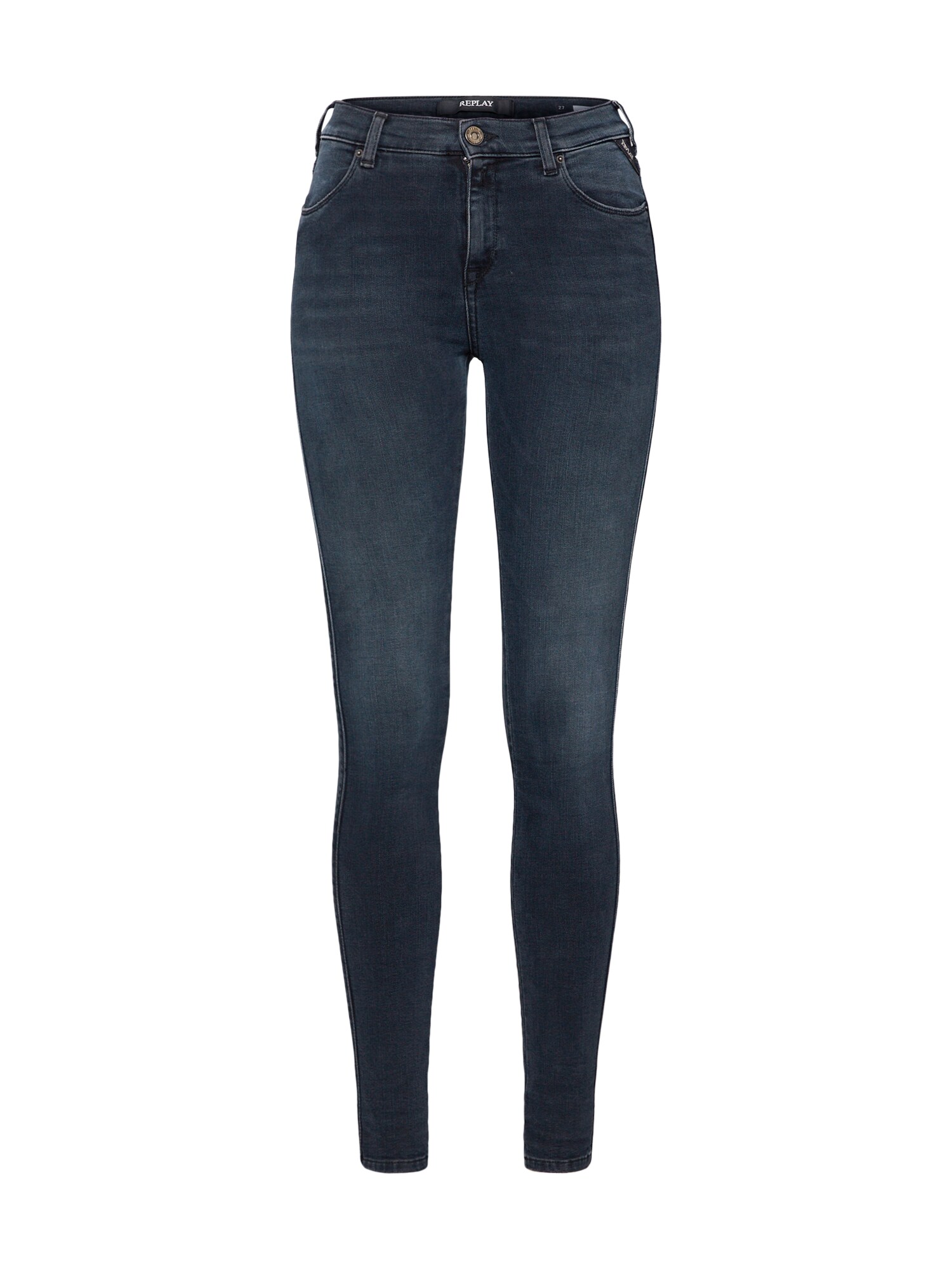 Replay Dames Jeans Stella Grey Denim replay kopen in de aanbieding