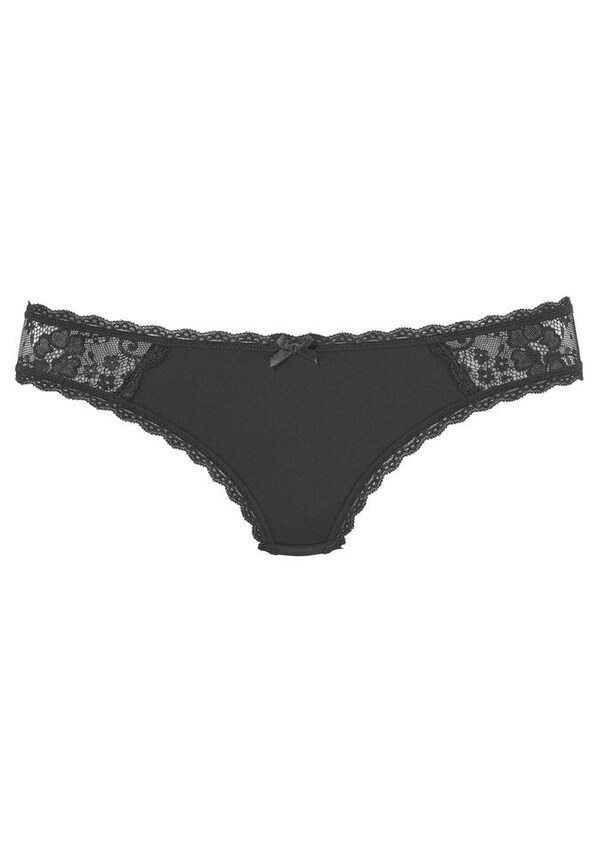 LASCANA, Slip, fekete, 3 kép a 3 közül