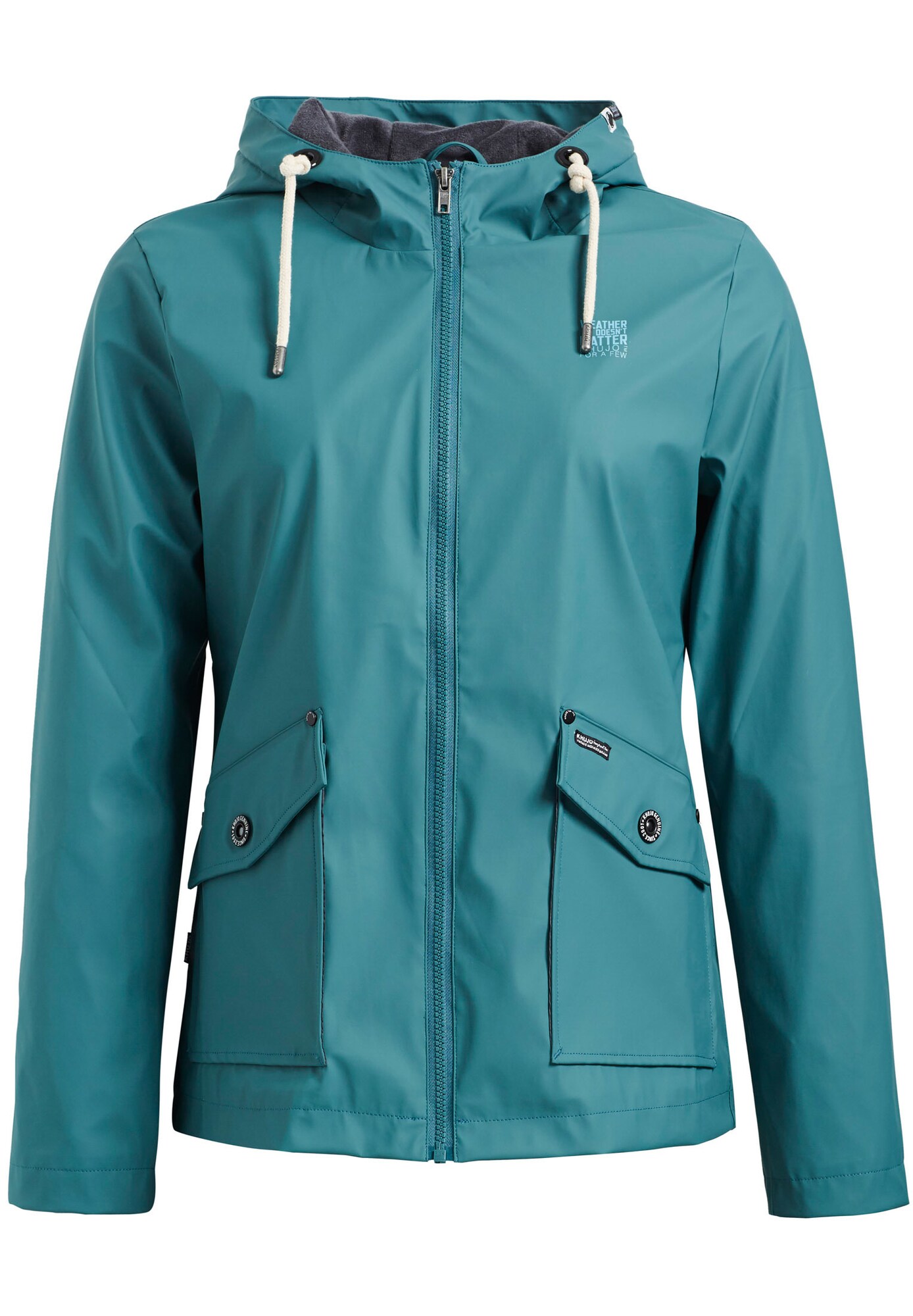 Khujo Dames Tussenjas Odessa Petrol khujo kopen in de aanbieding