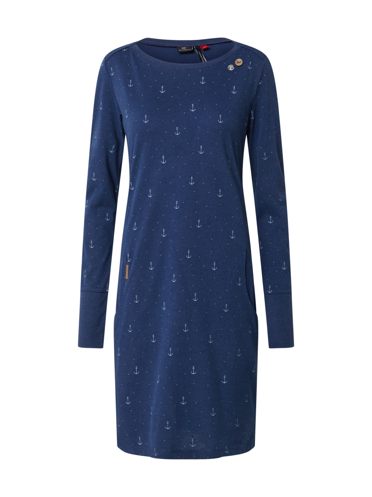 Ragwear Suknelė  tamsiai mėlyna / balta