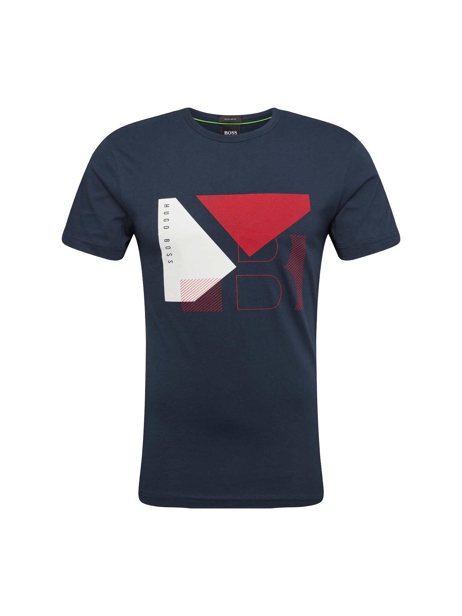 Boss Heren Shirt Tee 2 10213473 01 Navy boss kopen in de aanbieding