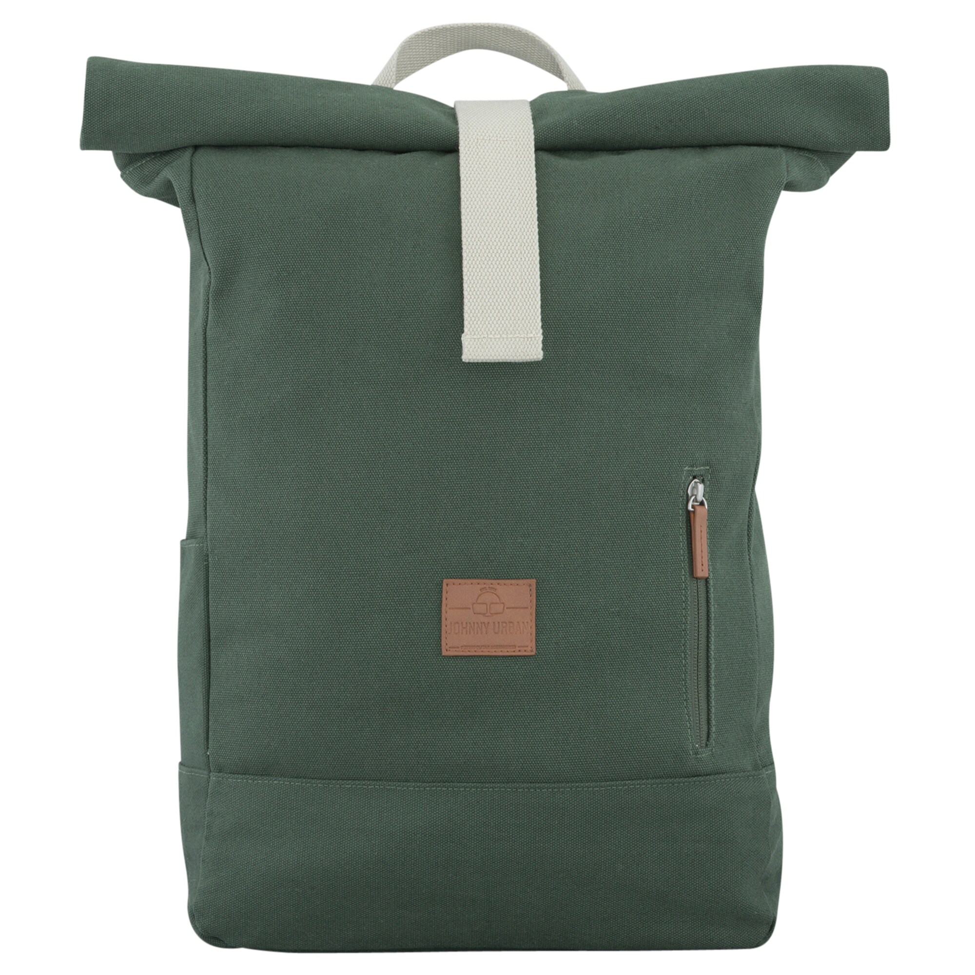 Johnny Urban Kuprinė 'Rolltop Rucksack Adam'  žolės žalia