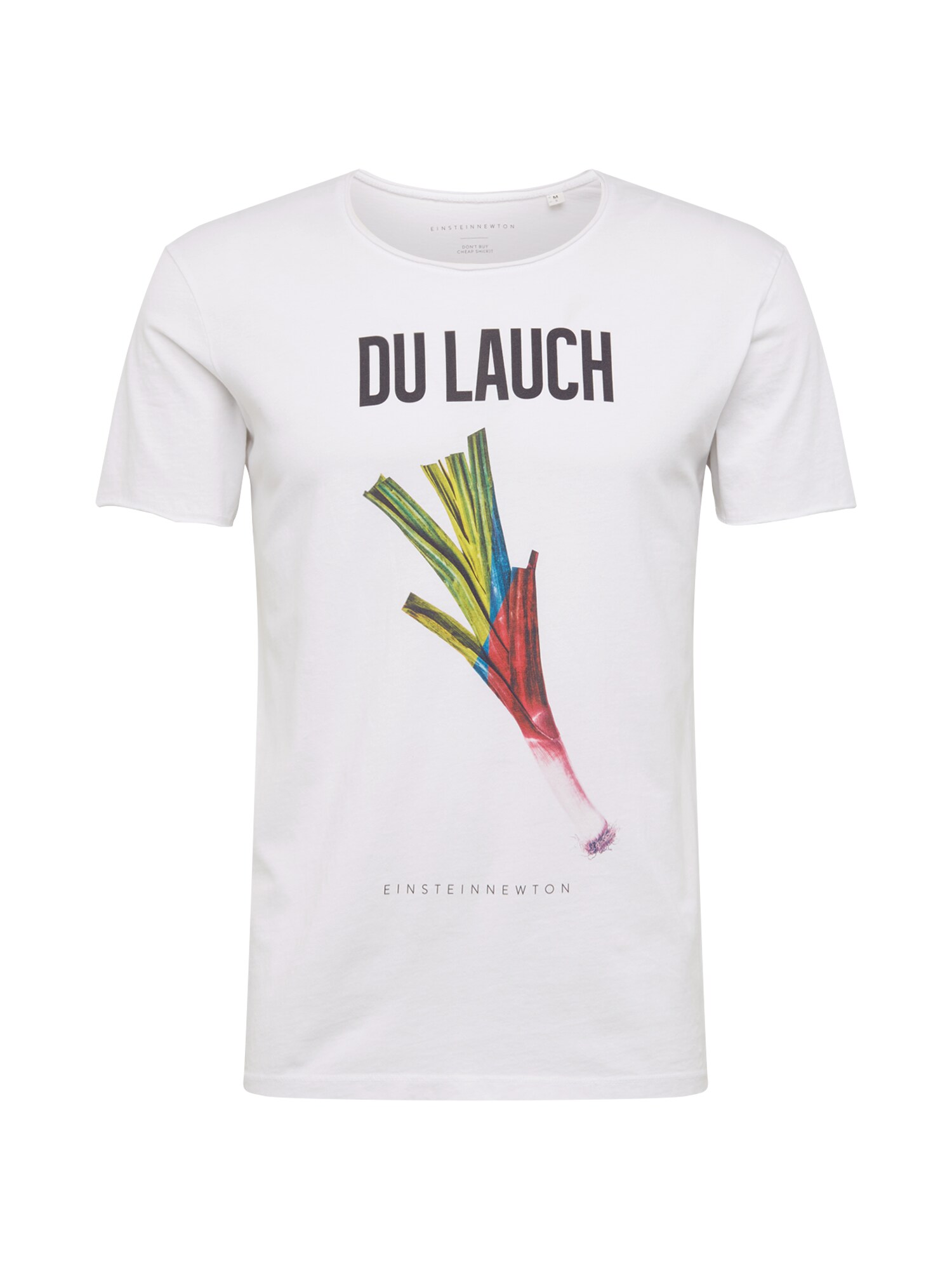 EINSTEIN & NEWTON Marškinėliai 'Lauch T-Shirt Bass'  rožinė / balta / žalia