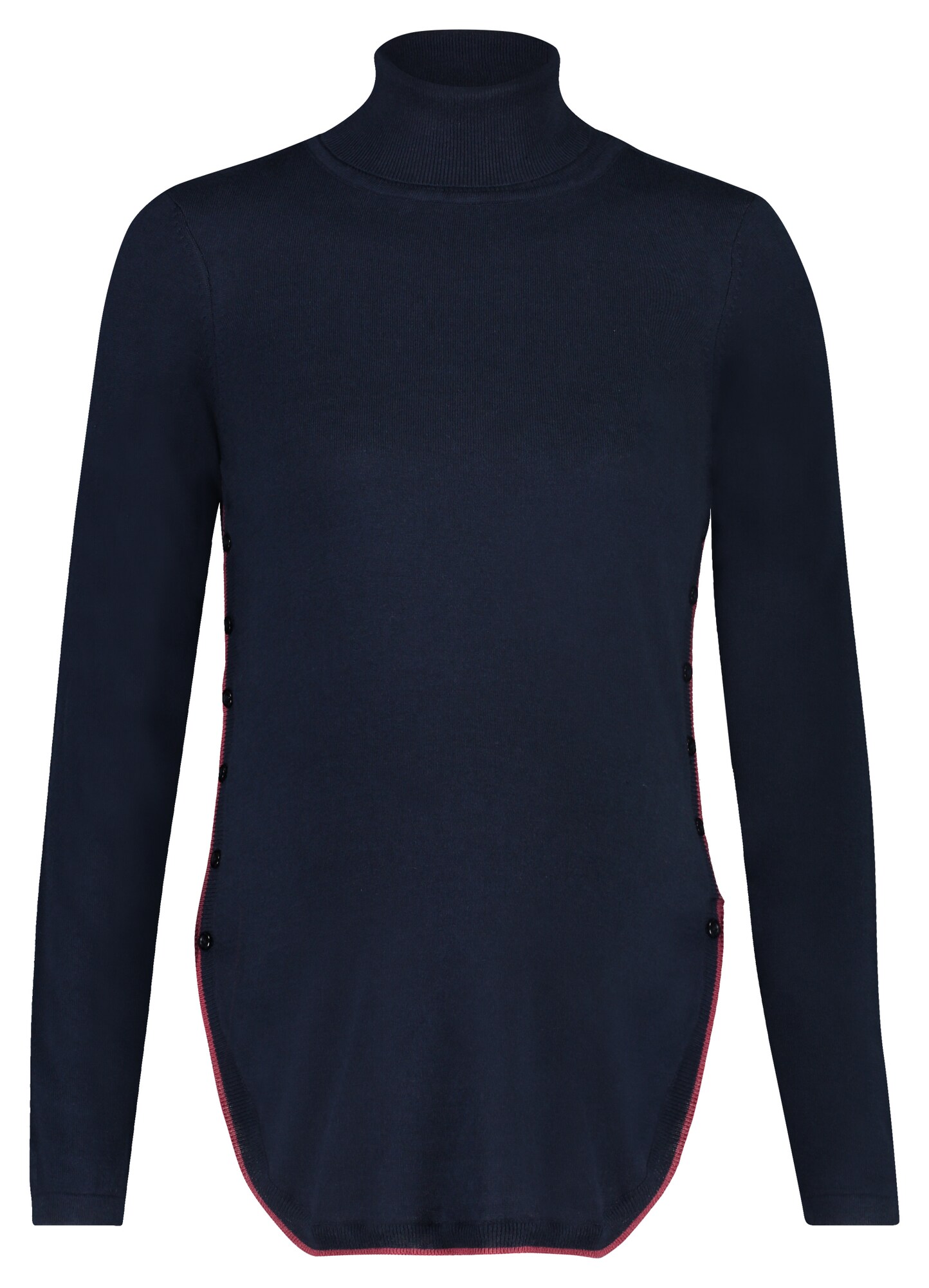 Esprit Maternity Dames Trui Nachtblauw Rood esprit maternity kopen in de aanbieding