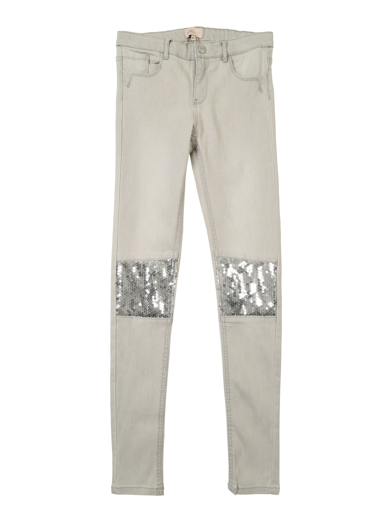 Kids Only Meisjes Jeans Konvigga Biker Sequins Wit kids only kopen in de aanbieding