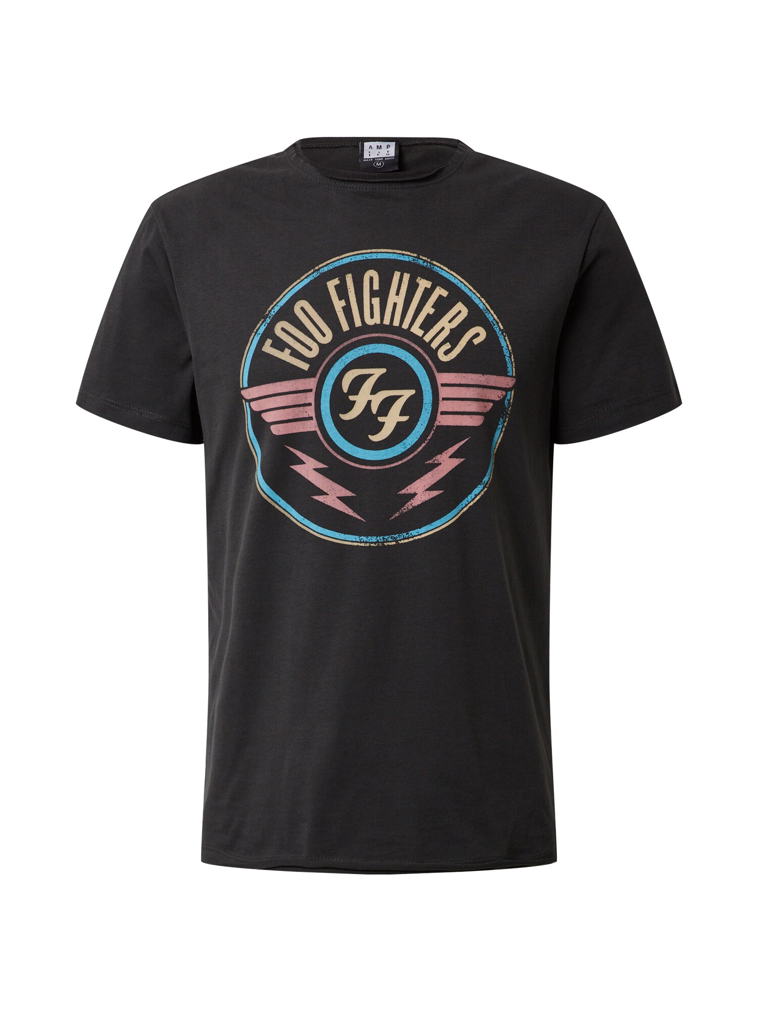 AMPLIFIED Tričko 'FOO FIGHTERS AIR '  tmavosivá
