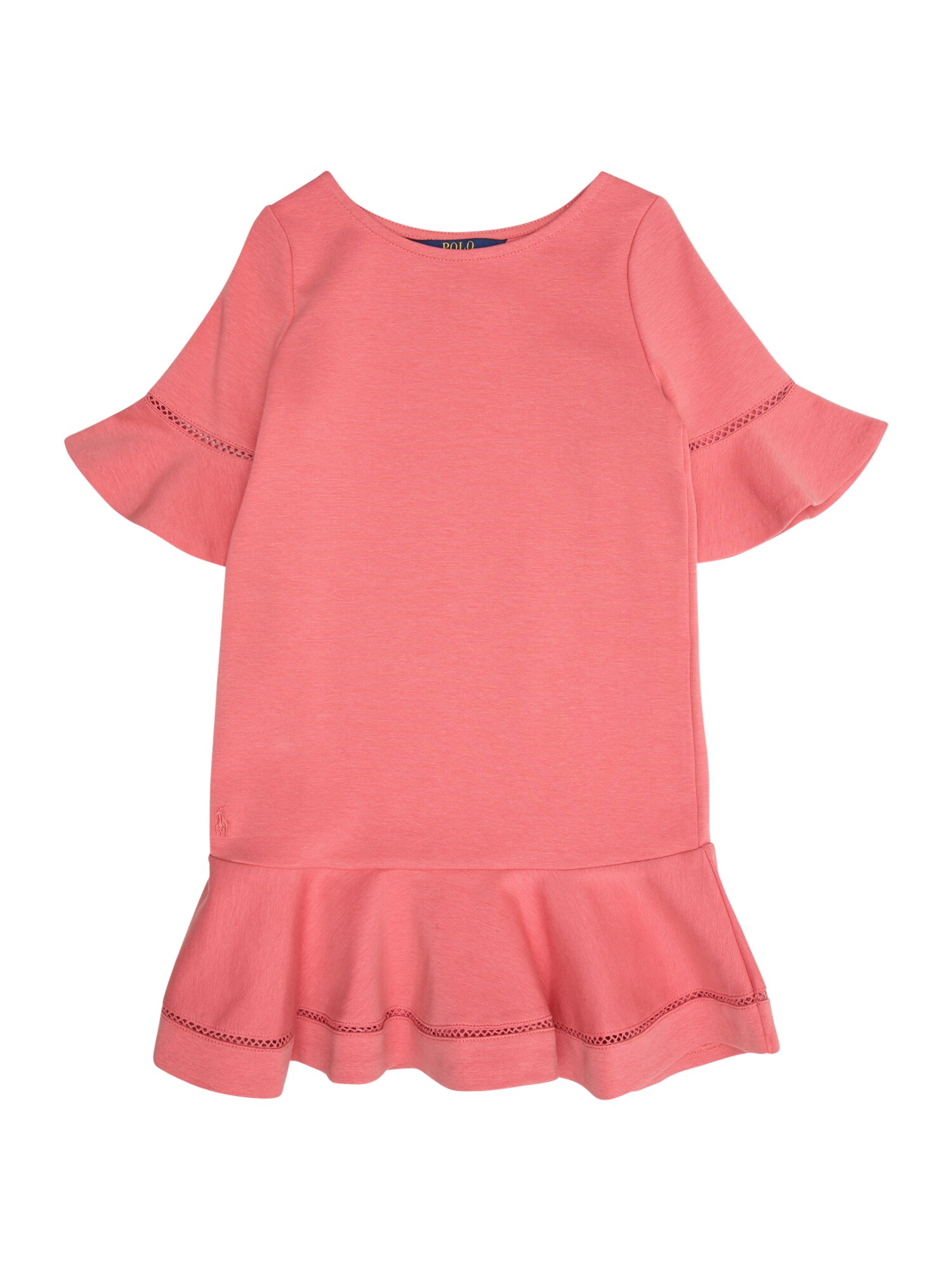 Polo Ralph Lauren Meisjes Jurk Ponte Dress Rosa polo ralph lauren kopen in de aanbieding