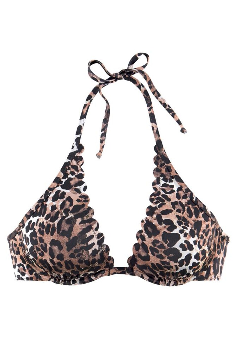 Bikiniöverdel 'Lexa' beige / ljusbrun