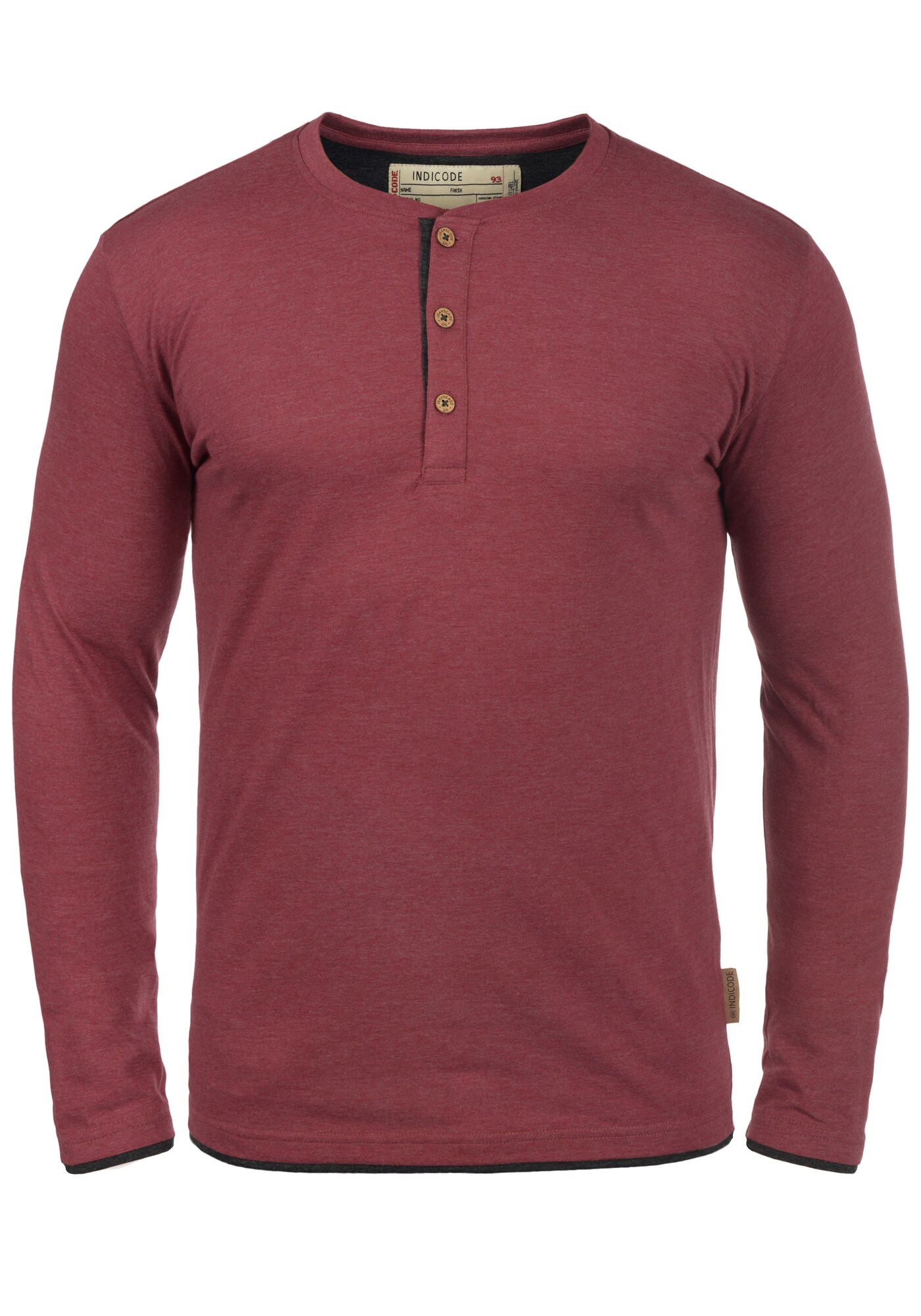 INDICODE JEANS Camiseta 'Gifford'  borgoña