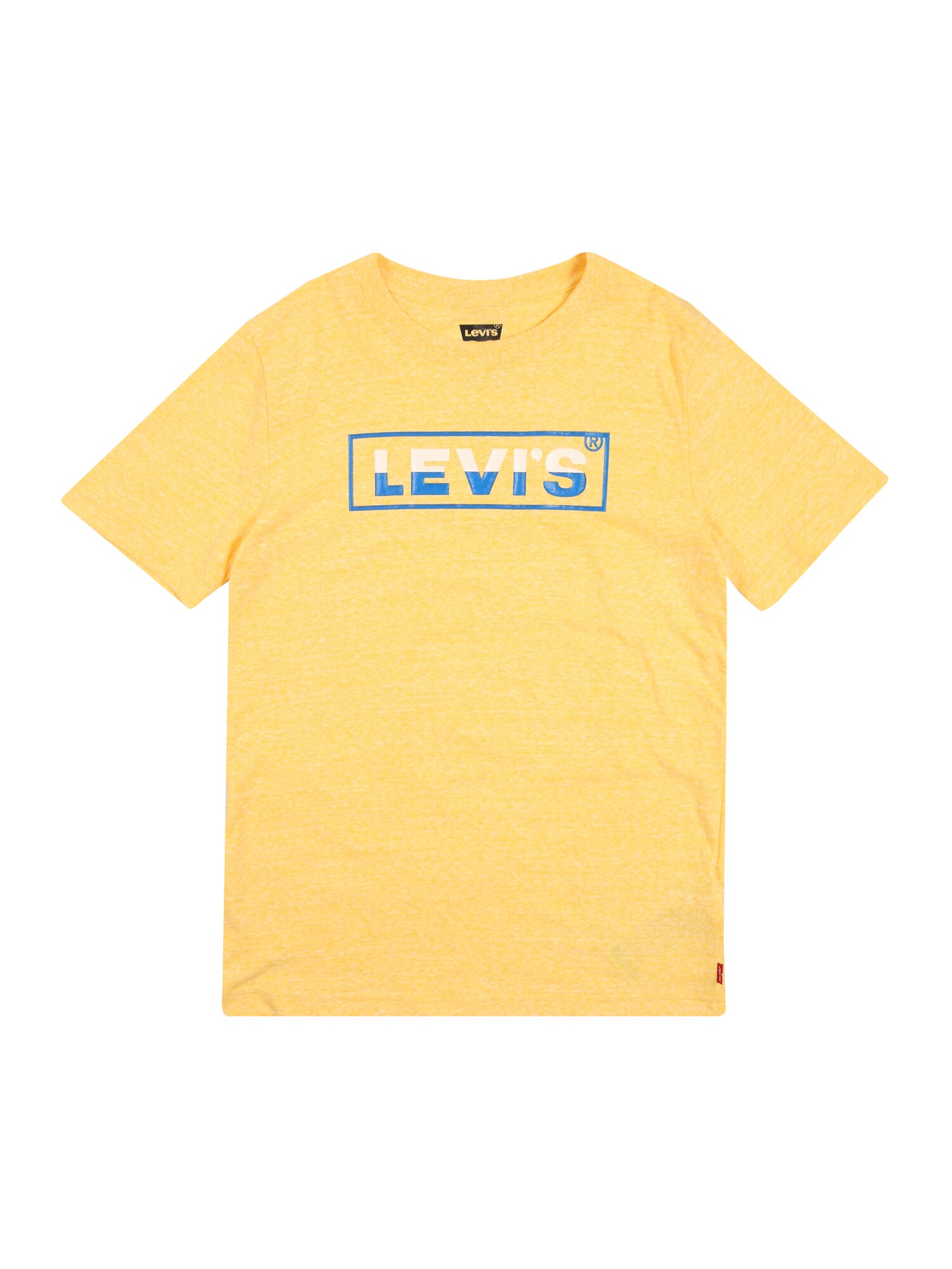 LEVI'S Marškinėliai  citrinos spalva / mėlyna / balta