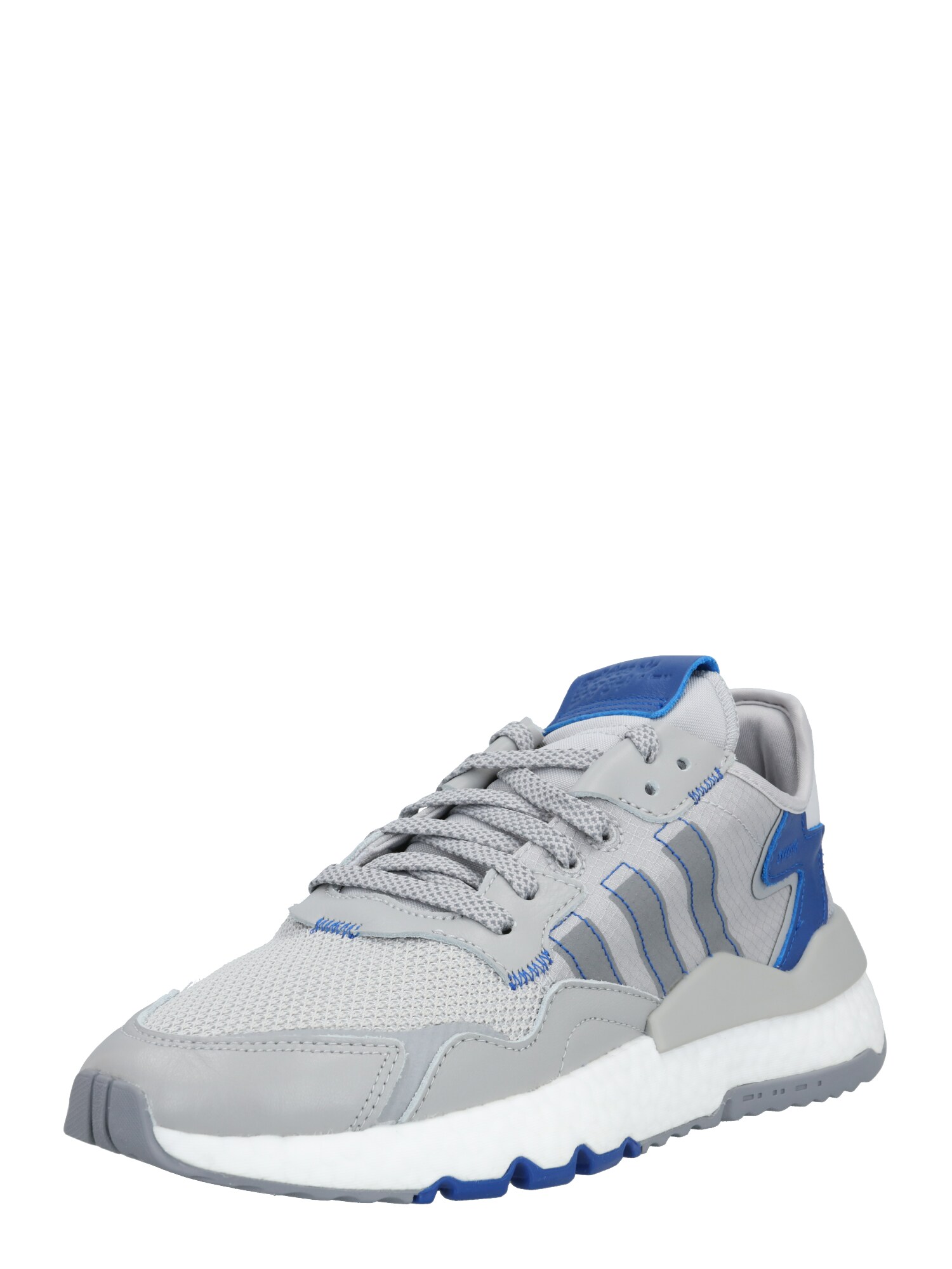 ADIDAS ORIGINALS Sportbačiai be auliuko 'Nite Jogger'  šviesiai pilka / mėlyna
